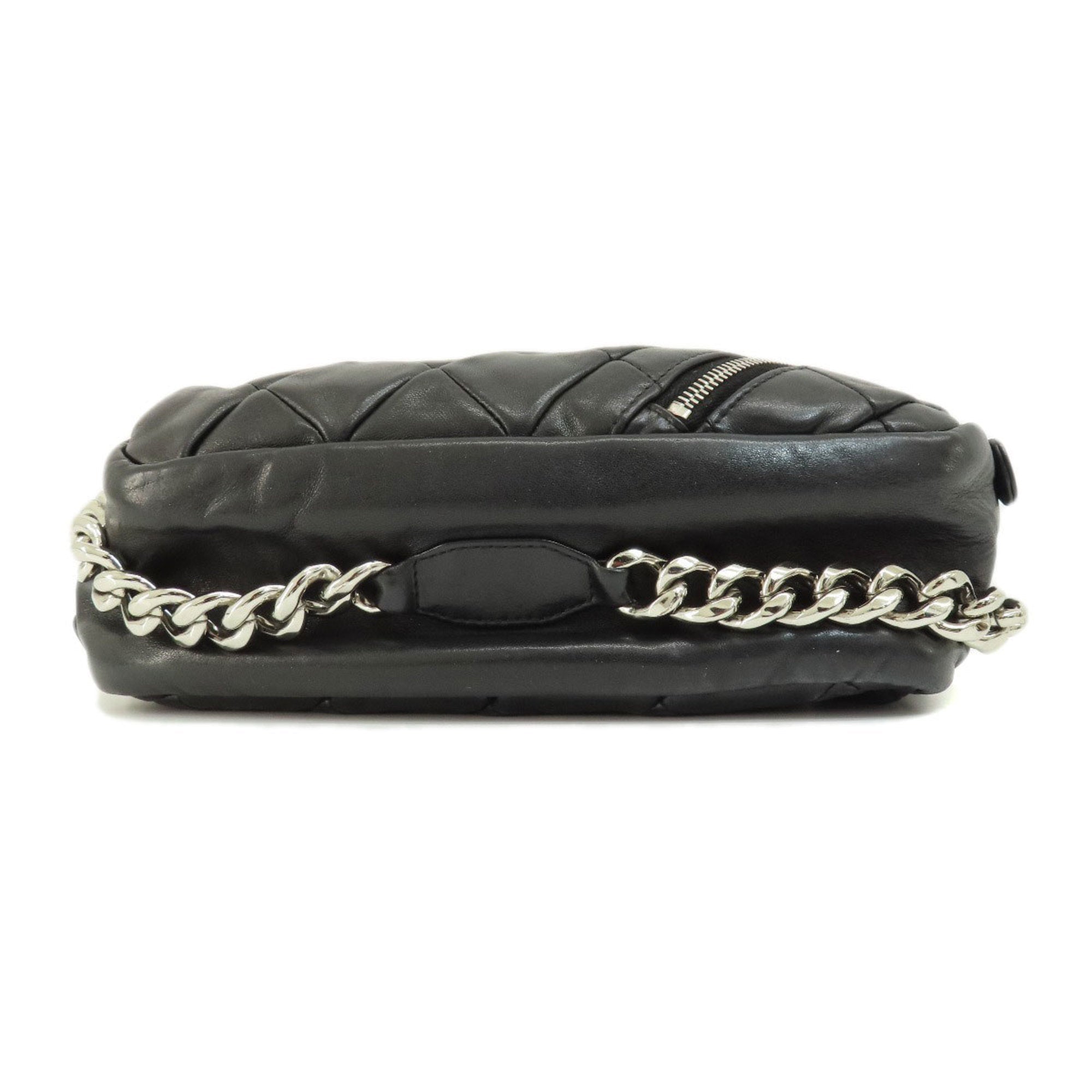 CHANEL Matelasse Handbag Lambskin Women's
