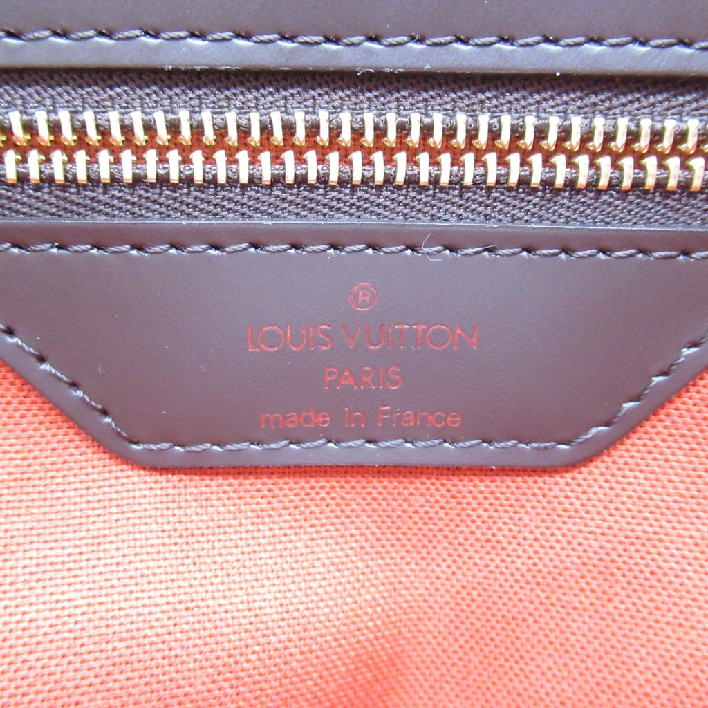 LOUIS VUITTON Chelsea Tote Bag Brown Ebene Damier PVC coated canvas N51119