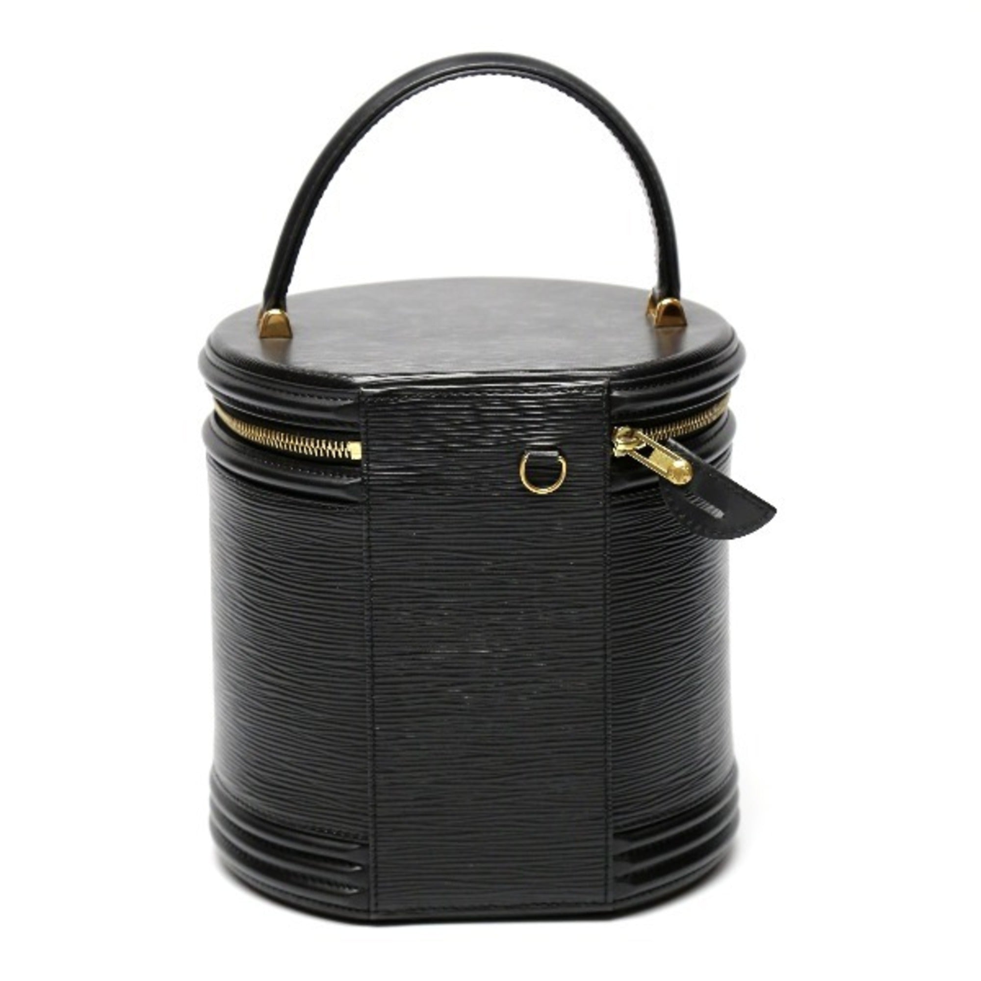 LOUIS VUITTON Cannes Epi Noir M48032  Creel Black Handbag LV