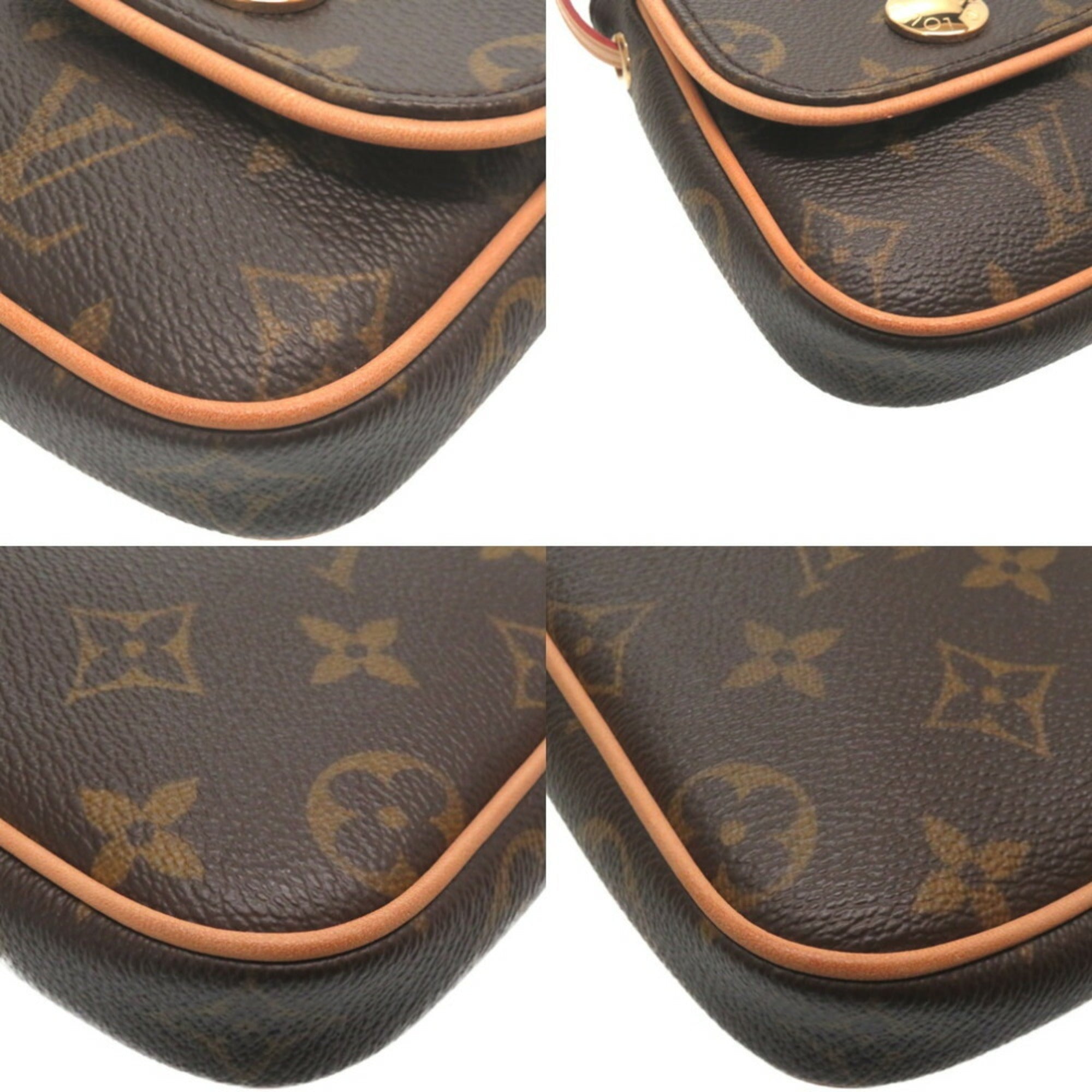 LOUIS VUITTON Monogram Pochette Cancun Shoulder Bag M60
