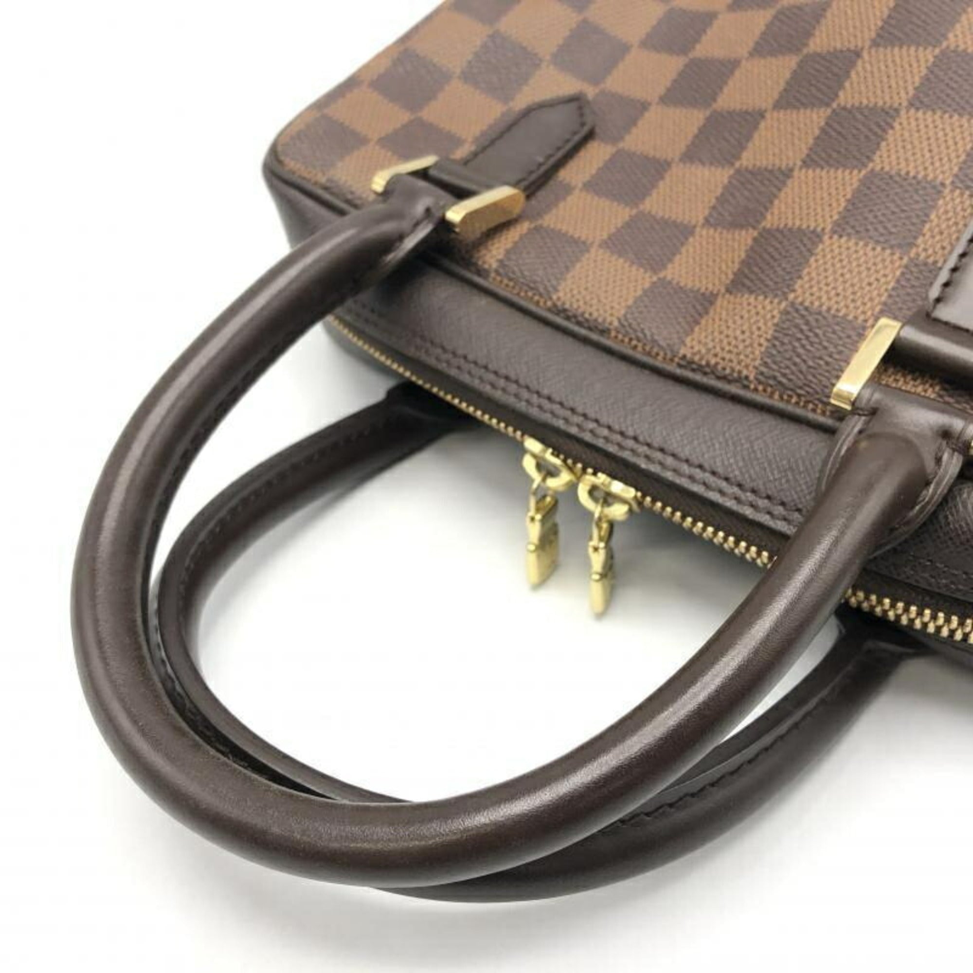 LOUIS VUITTON Brera Handbag N51150 Damier Ebene Brown