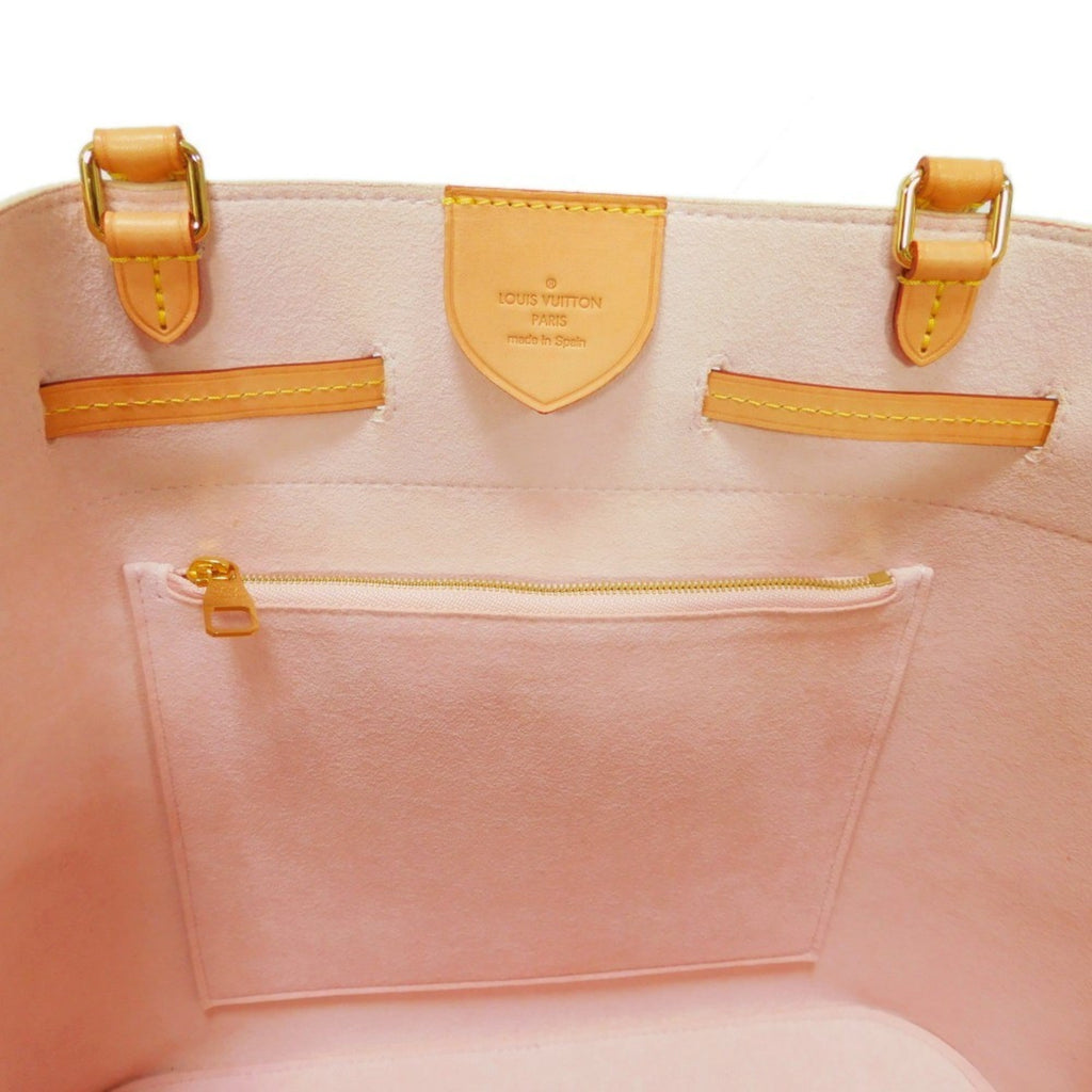 LOUIS VUITTON Handbag Girolatta Logo White 2WAY Shoulder Bag Damier Azur Rose Ballerine N41579 Women's