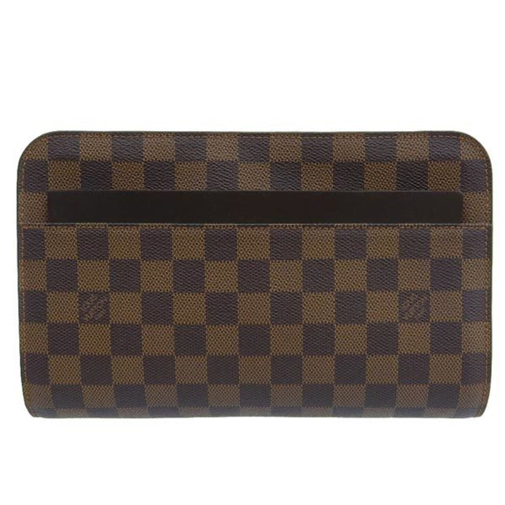 LOUIS VUITTON Damier Saint Louis Second Bag Clutch N51993 Brown Men's