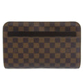 LOUIS VUITTON Damier Saint Louis Second Bag Clutch N51993 Brown Men's