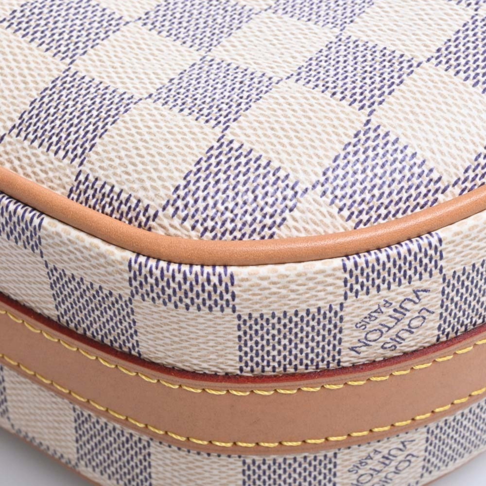 LOUIS VUITTON Azure Boite Chapeau Souple Shoulder Bag N40333 White Women's