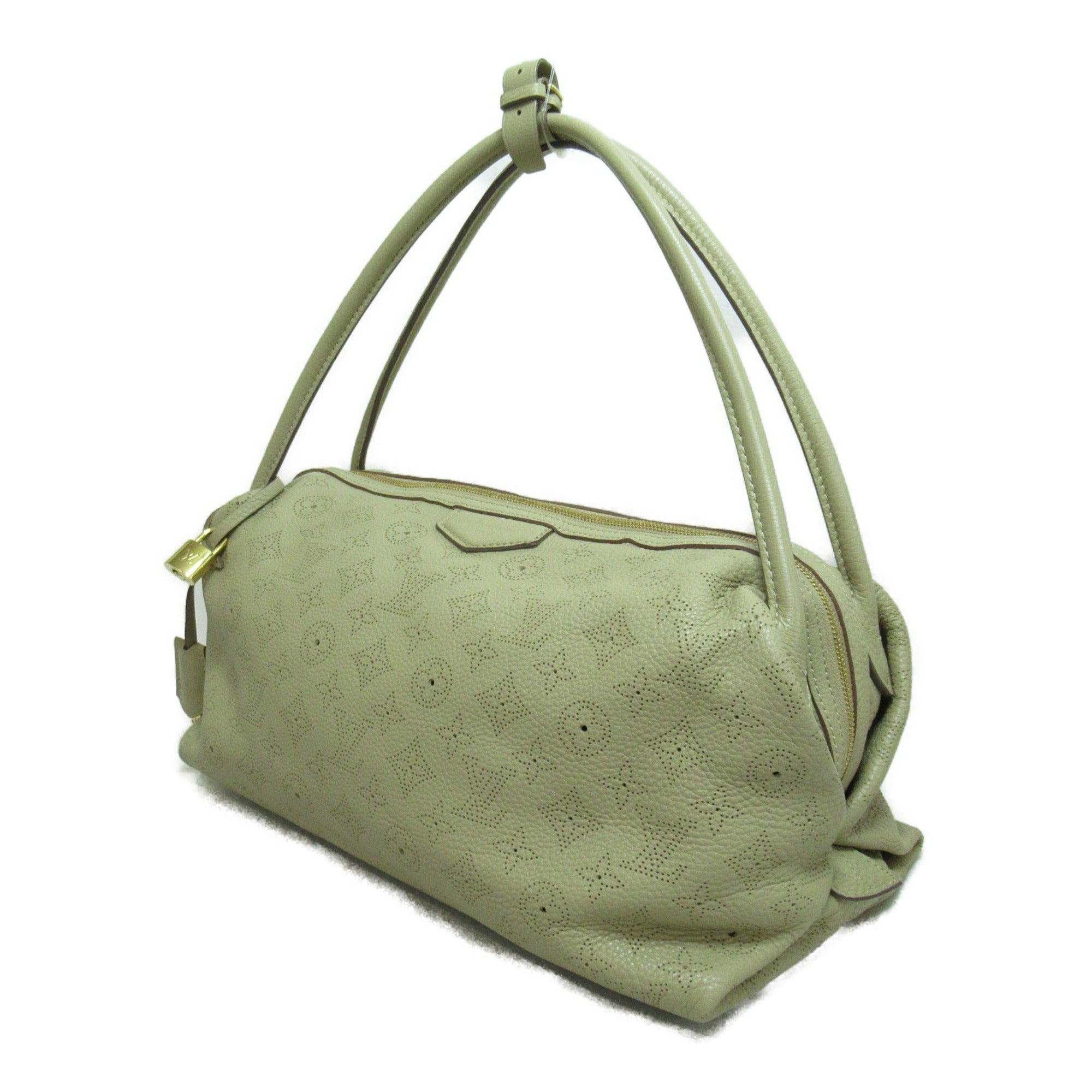 LOUIS VUITTON Galatea MM Shoulder Bag Beige Mahina leather M93852