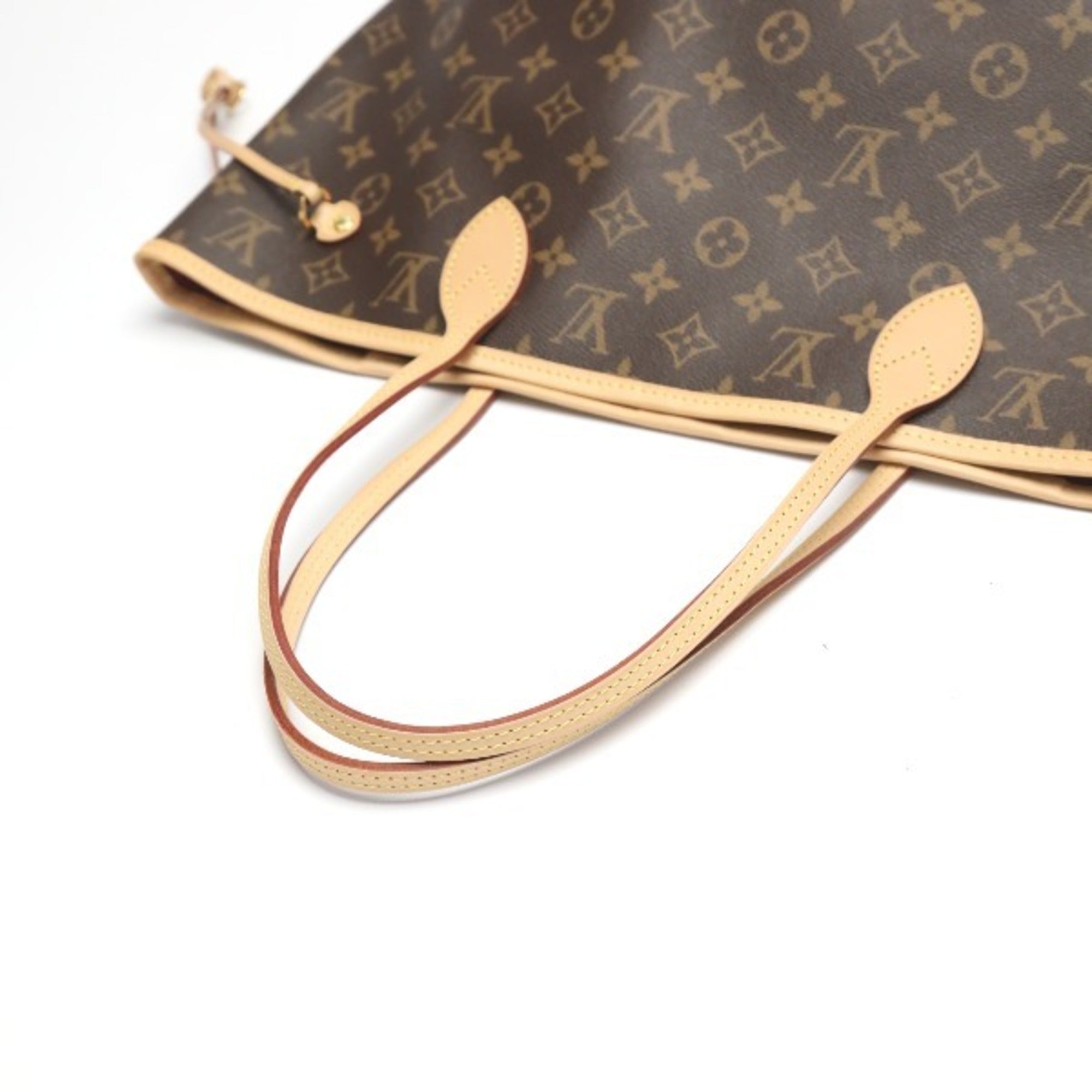 LOUIS VUITTON Neverfull MM Monogram M41178  Pivoine Tote Bag LV