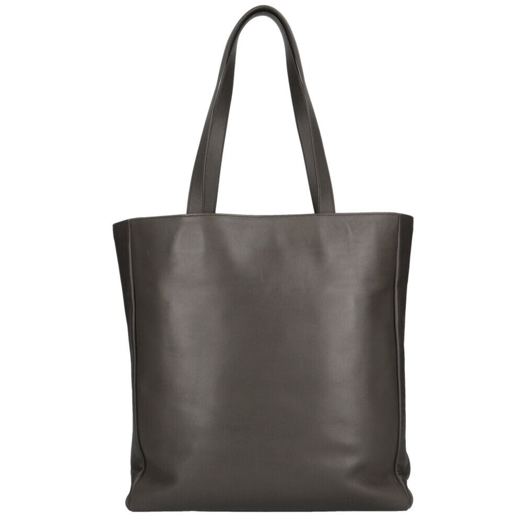 YVES SAINT LAURENT Saint Laurent Paris SAINT LAURENT PARIS tote bag leather gray unisex