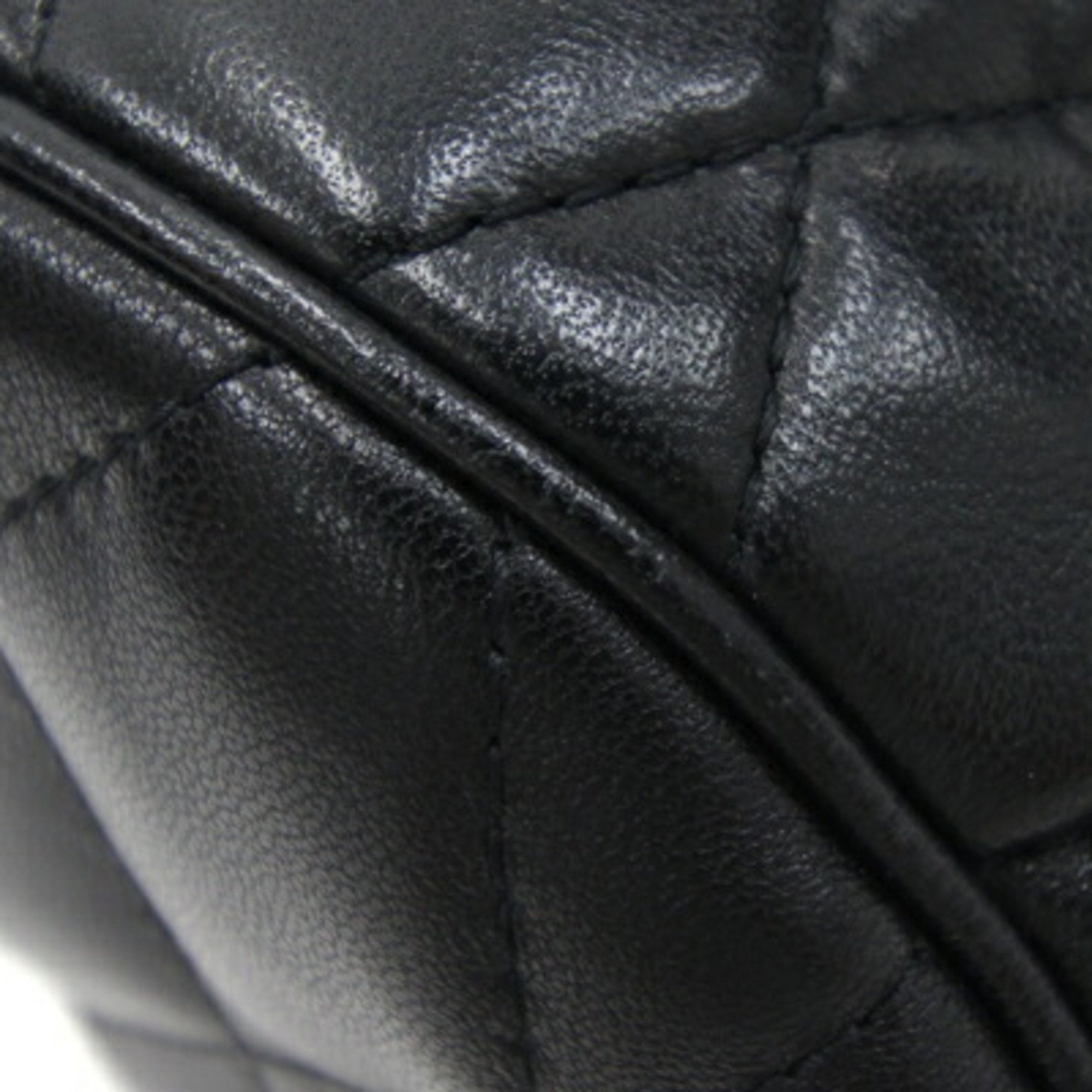 SAINT LAURENT Handbag Small Tube Bag 712706 Black Leather Chain Women's  PARIS