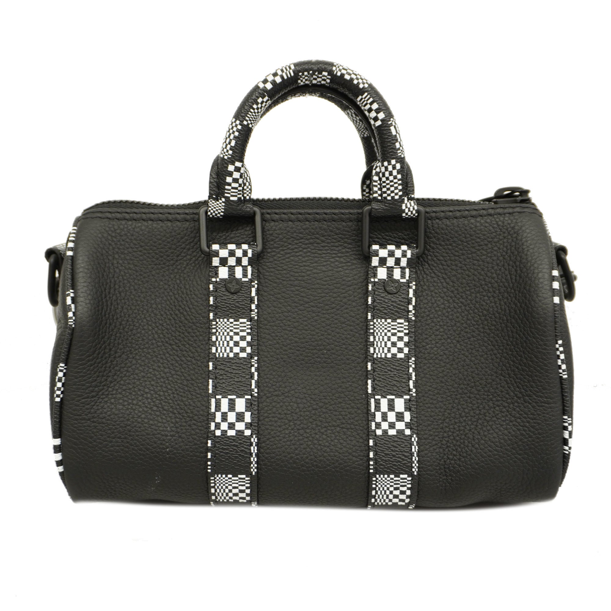 LOUIS VUITTONAuth  Damie Distorted City Keepall XS M80202 Men's Handbag