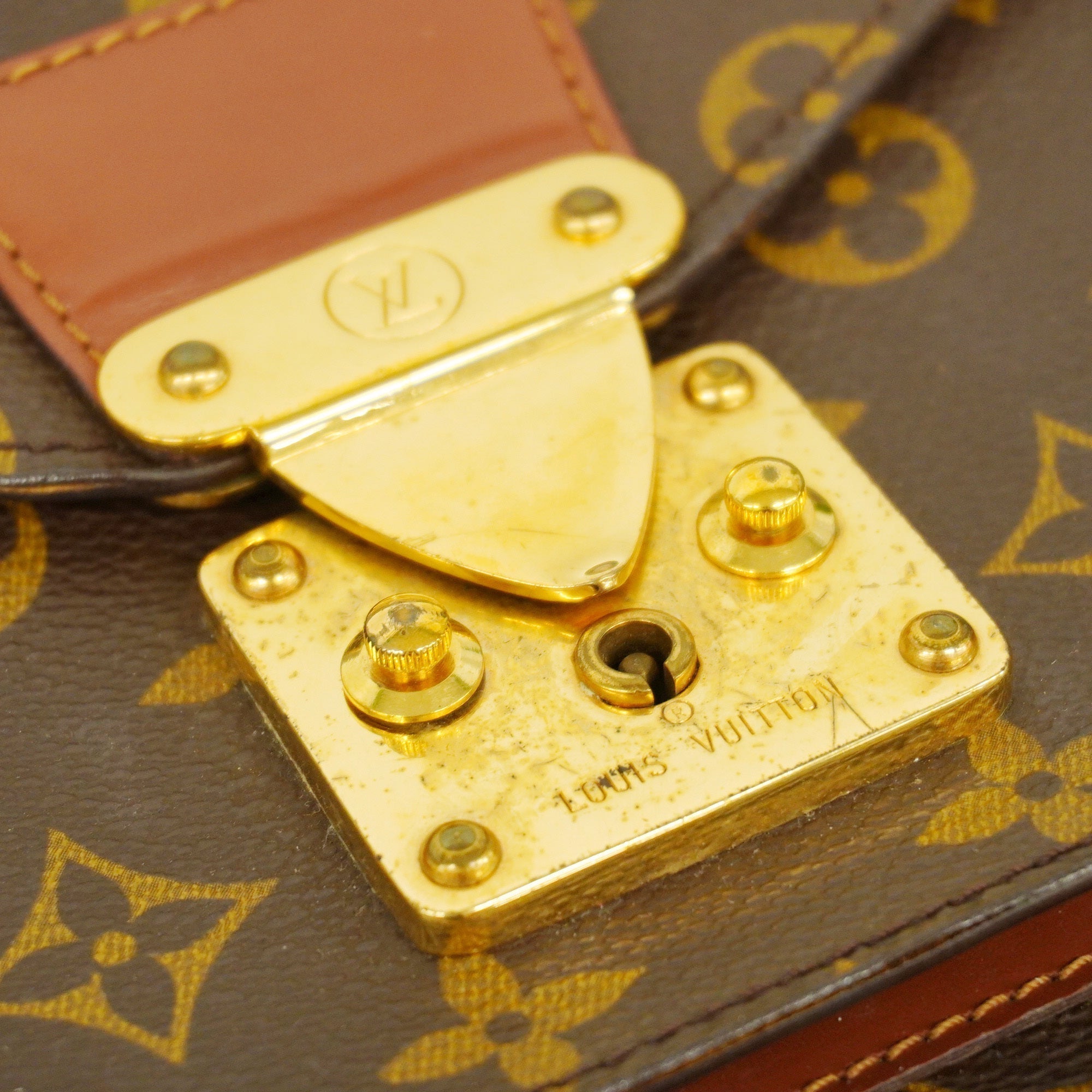 LOUIS VUITTONAuth  Monogram 2way Bag Monceau M51185 Women's Handbag,Shoulder Bag