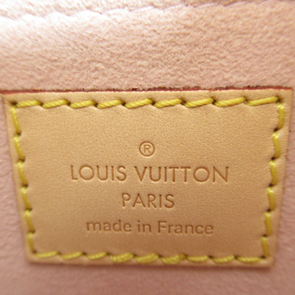 LOUIS VUITTON Palas BB 2way Shoulder Bag Brown Rose poodle Monogram PVC coated canvas M44034