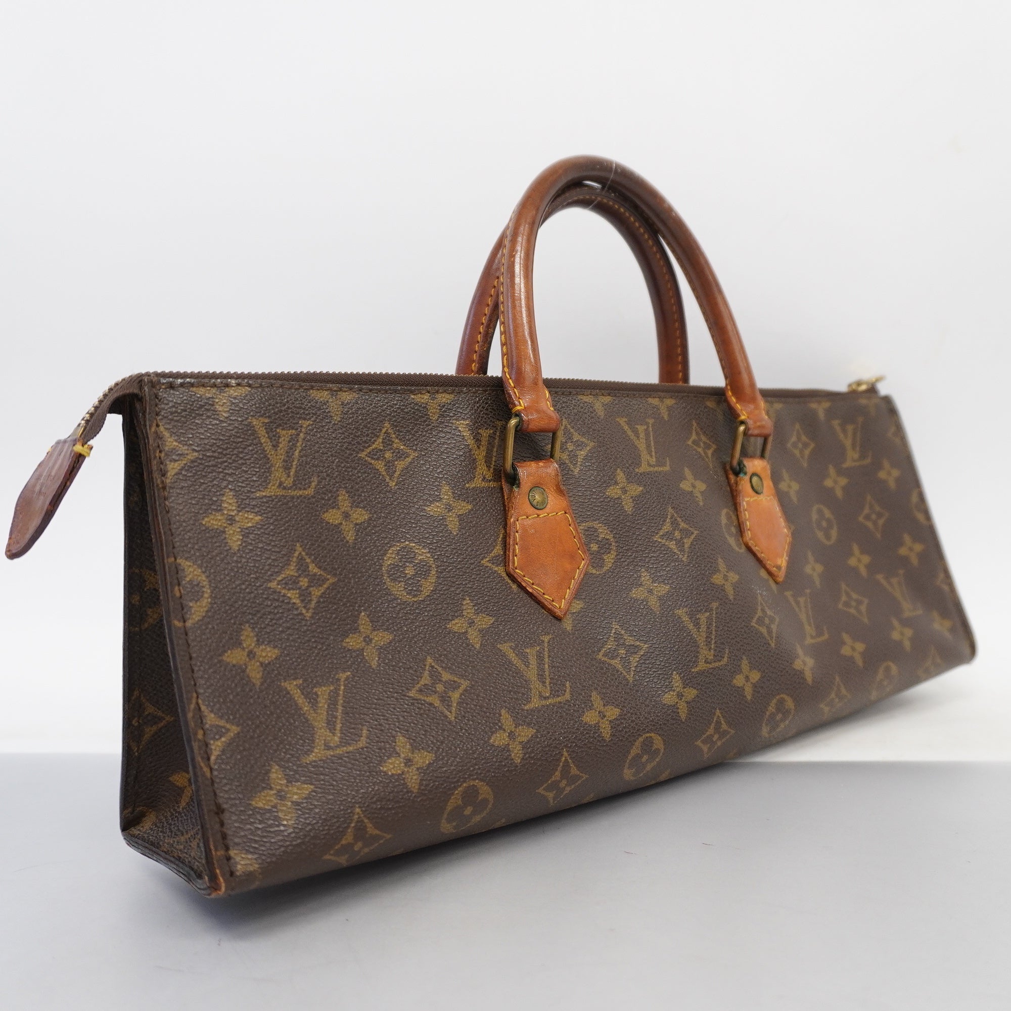 LOUIS VUITTONAuth  Monogram Sack Triangle M51360 Women's Handbag