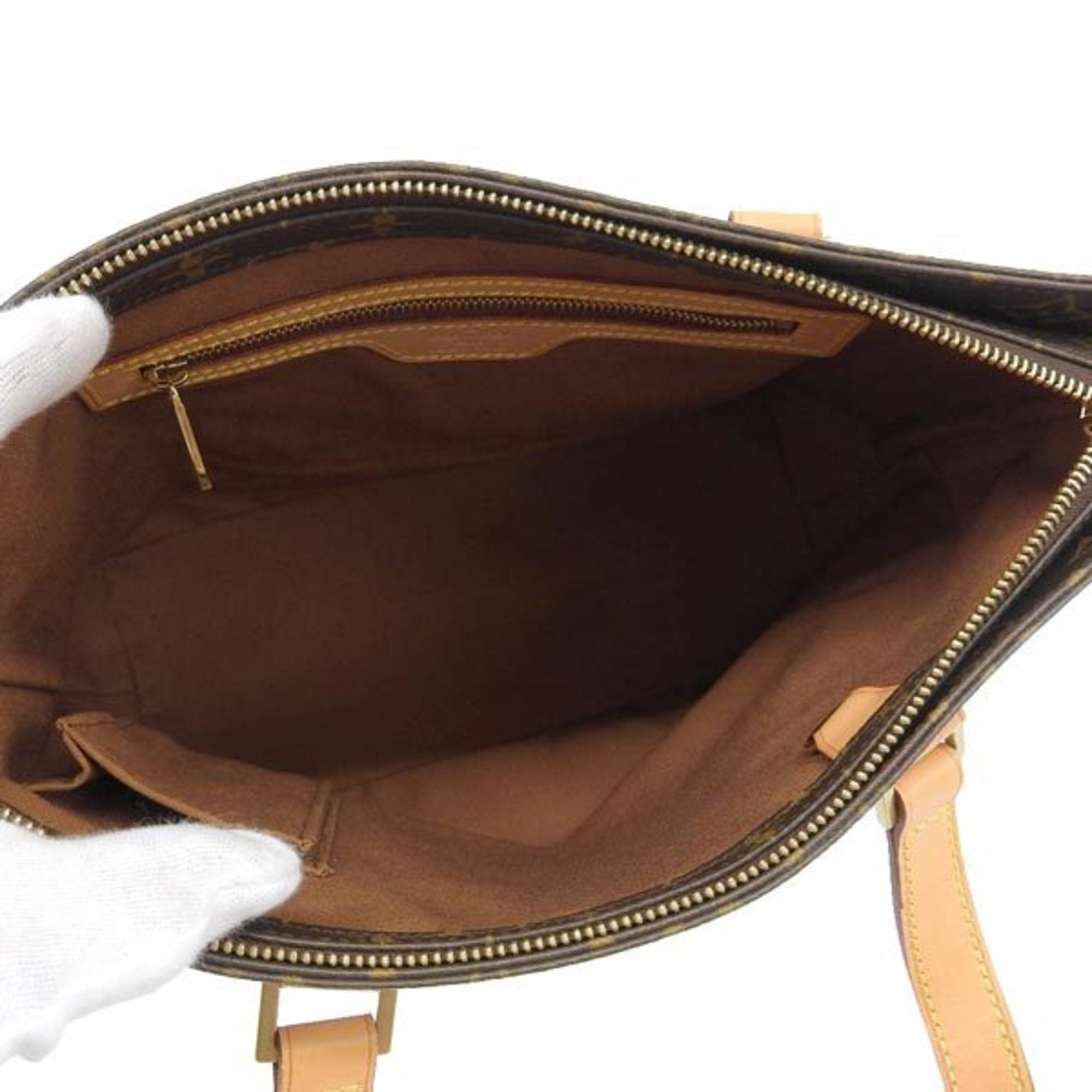 LOUIS VUITTON Monogram Hippo Piano Tote Bag M51148 Brown Women's