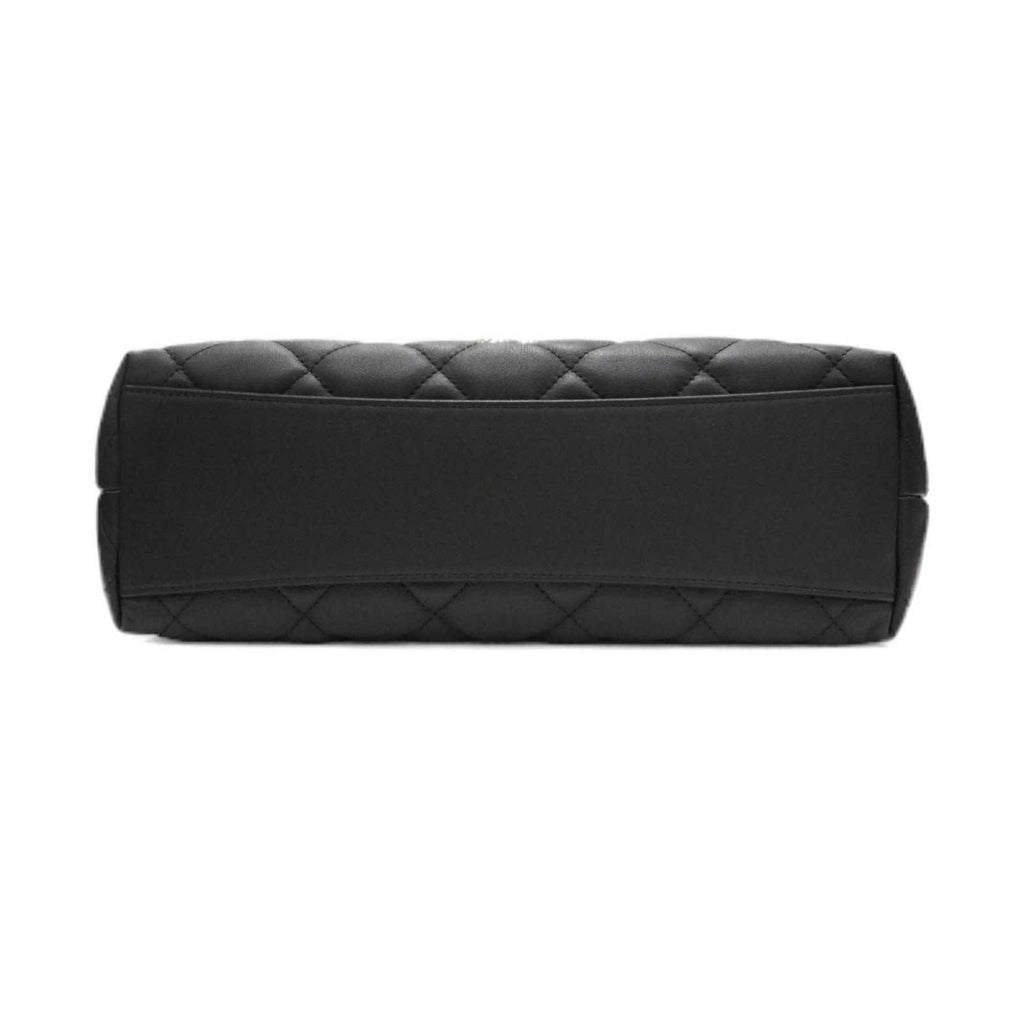 CHANEL Maxi Hobo Bag AS4347B Shoulder Black [SG Hardware] Calfskin Women's Men's