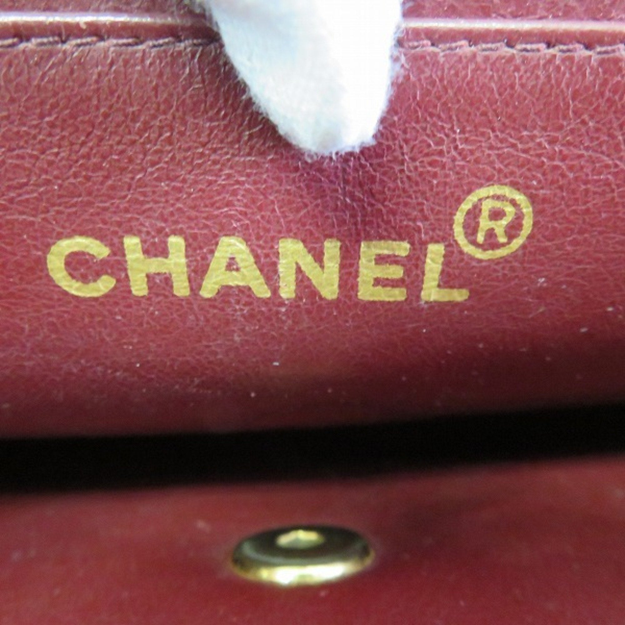 CHANEL Dekamatrasse W Chain Bag Shoulder Ladies