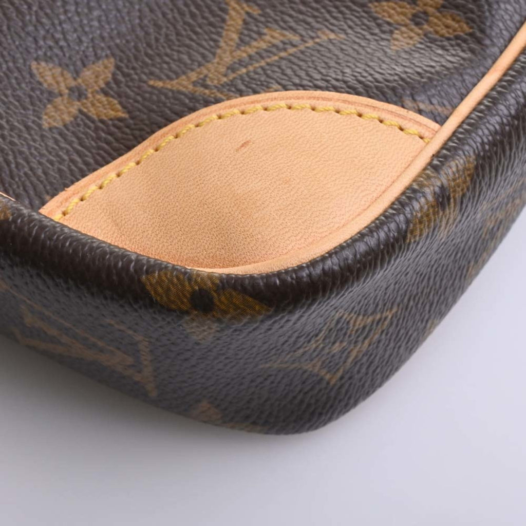 LOUIS VUITTON Monogram Danube Shoulder Bag M45266 Brown Women's