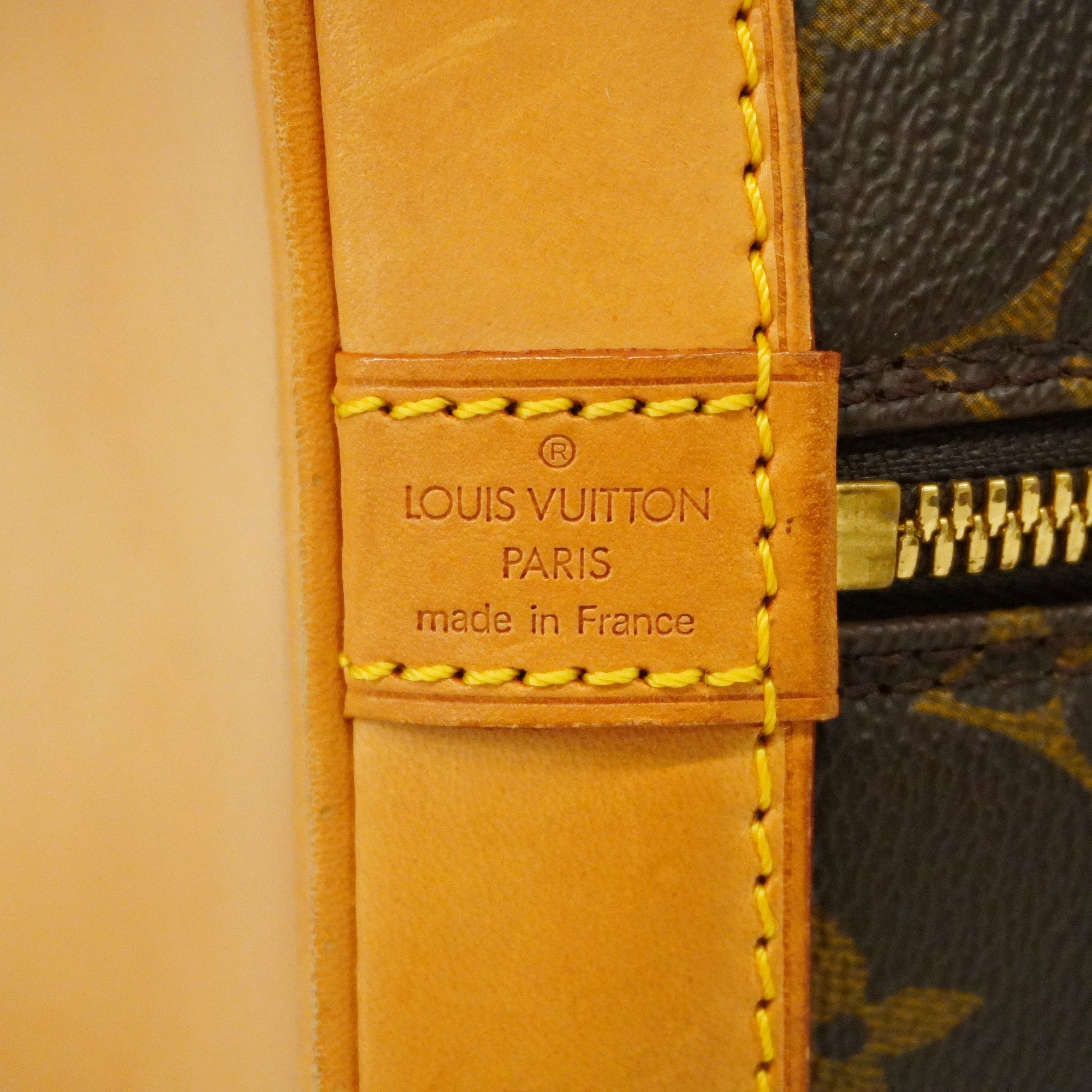 LOUIS VUITTONAuth  Monogram Alma M51130 Women's Handbag