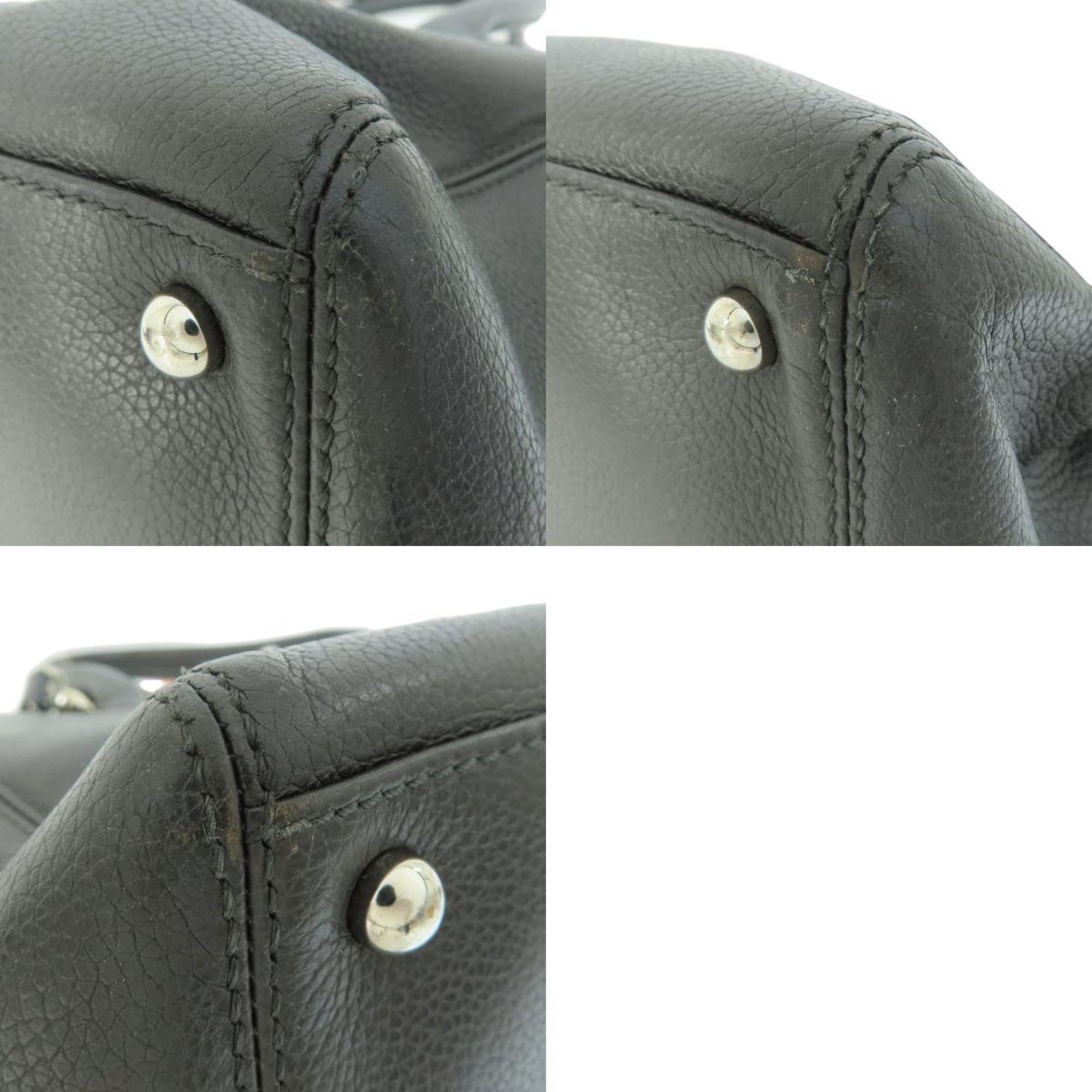 CHANEL Cocomark Tote Bag Caviar Skin Women's