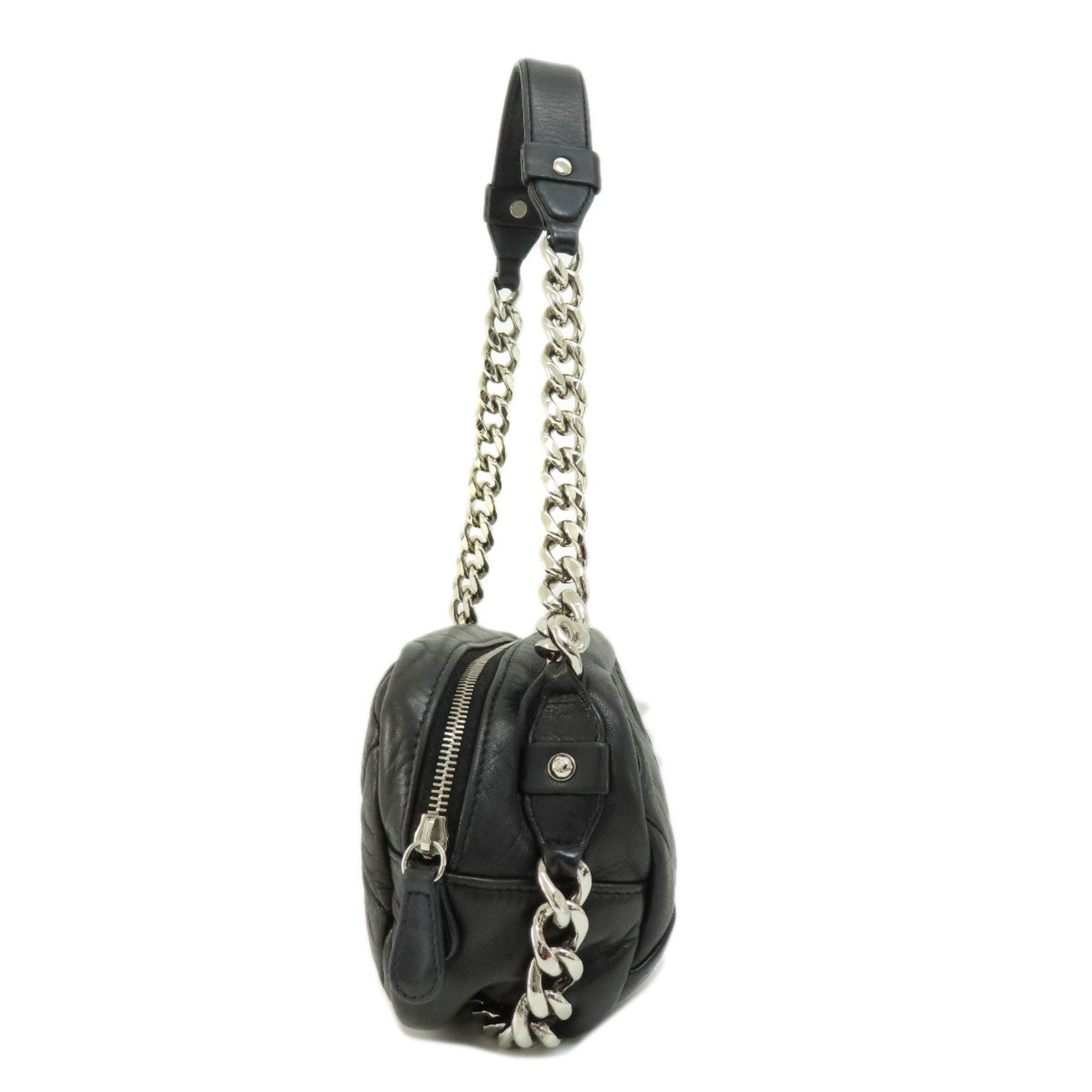 CHANEL Matelasse Handbag Lambskin Women's