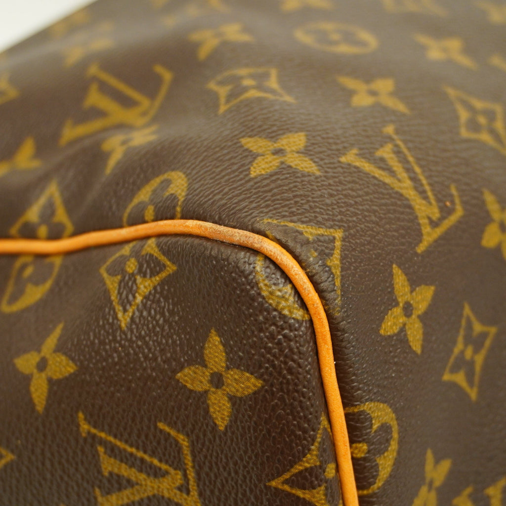 LOUIS VUITTONAuth  Monogram Keepol 55 M41424 Boston Bag