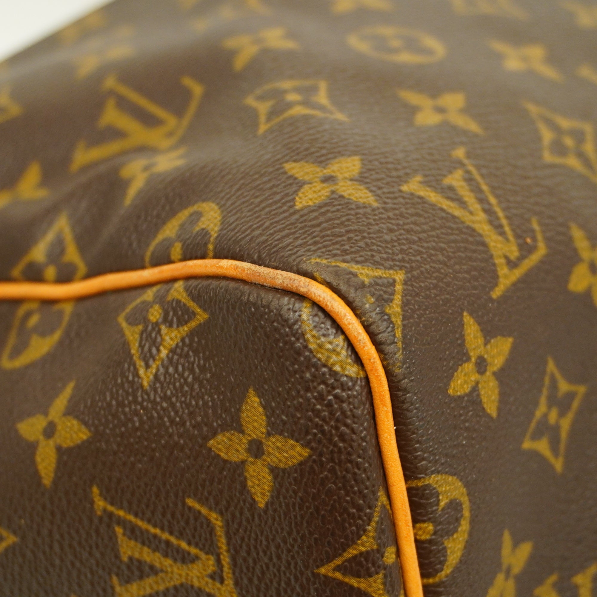LOUIS VUITTONAuth  Monogram Keepol 55 M41424 Boston Bag