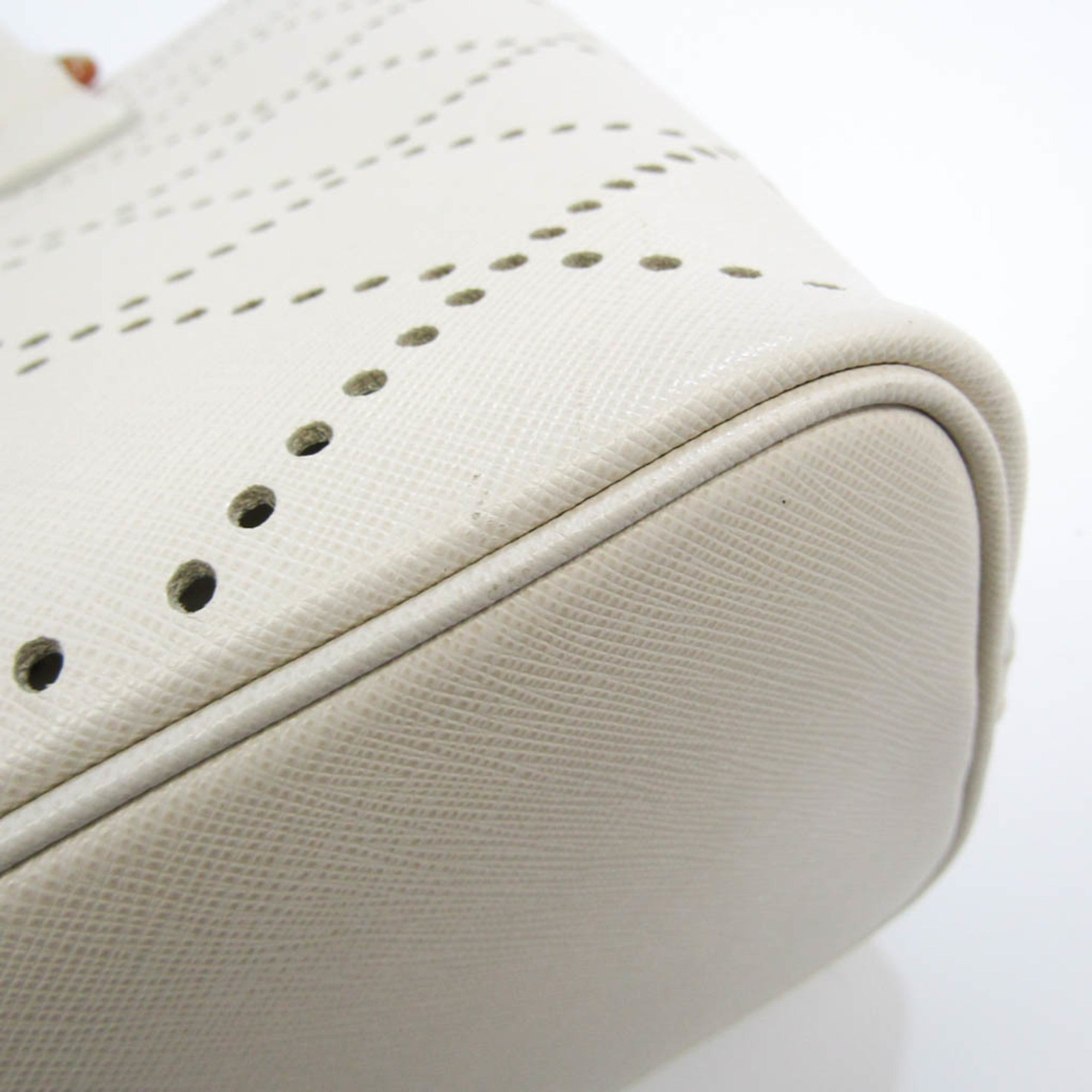 PRADA Women's Leather Handbag,Shoulder Bag White