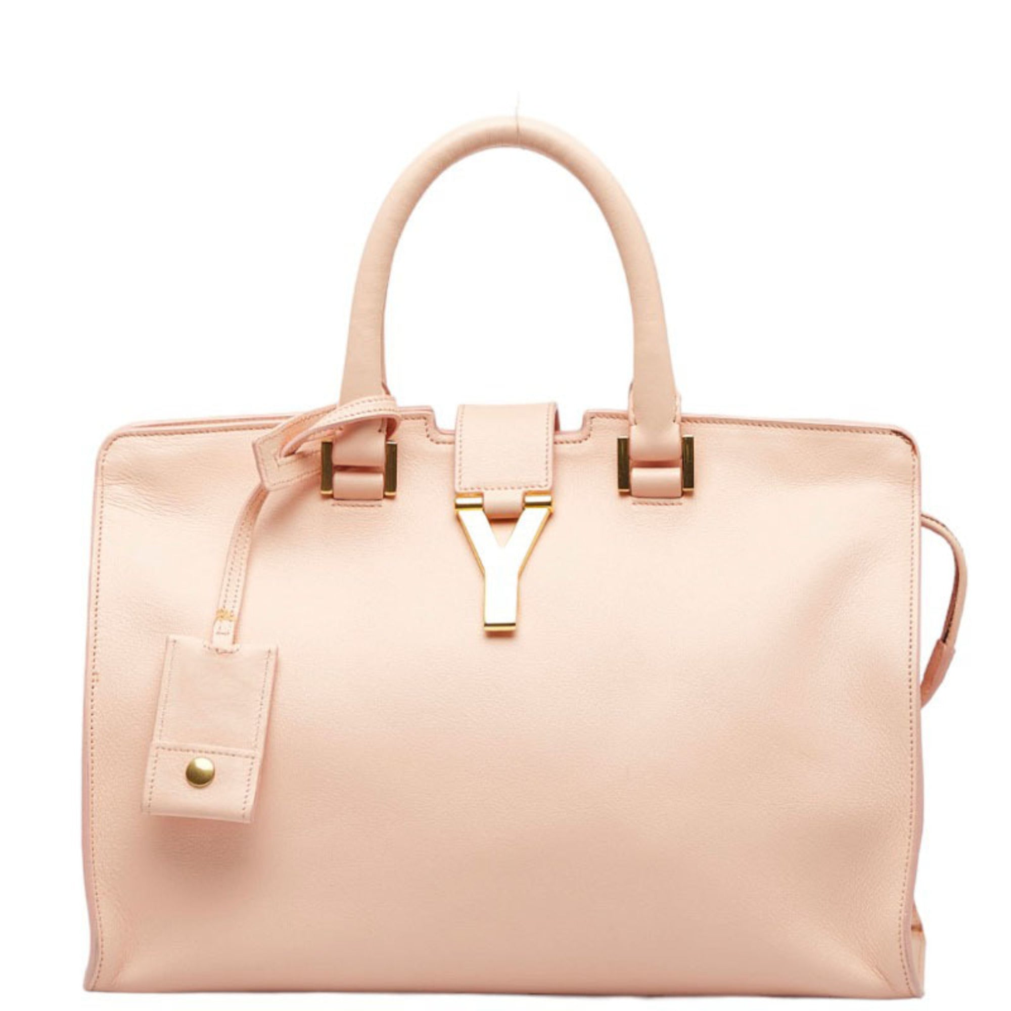 SAINT LAURENT Y line cabas chic handbag 331210 pink leather ladies