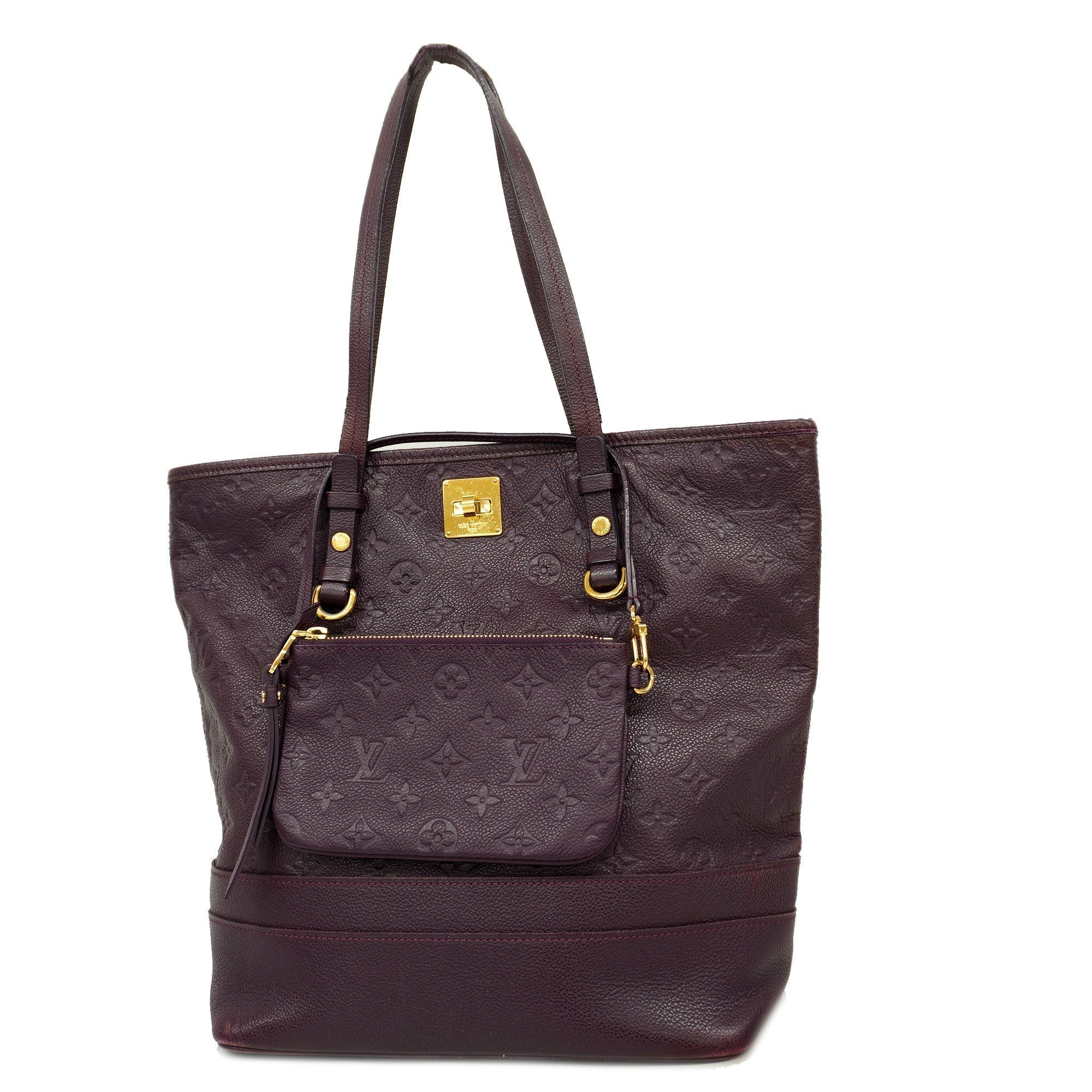 LOUIS VUITTONAuth  Monogram Empreinte Citadin PM M40553 Women's Tote Bag Orb