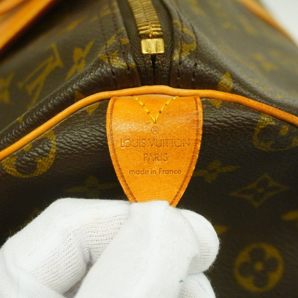LOUIS VUITTONAuth  Monogram Keepol 50 M41426 Boston Bag