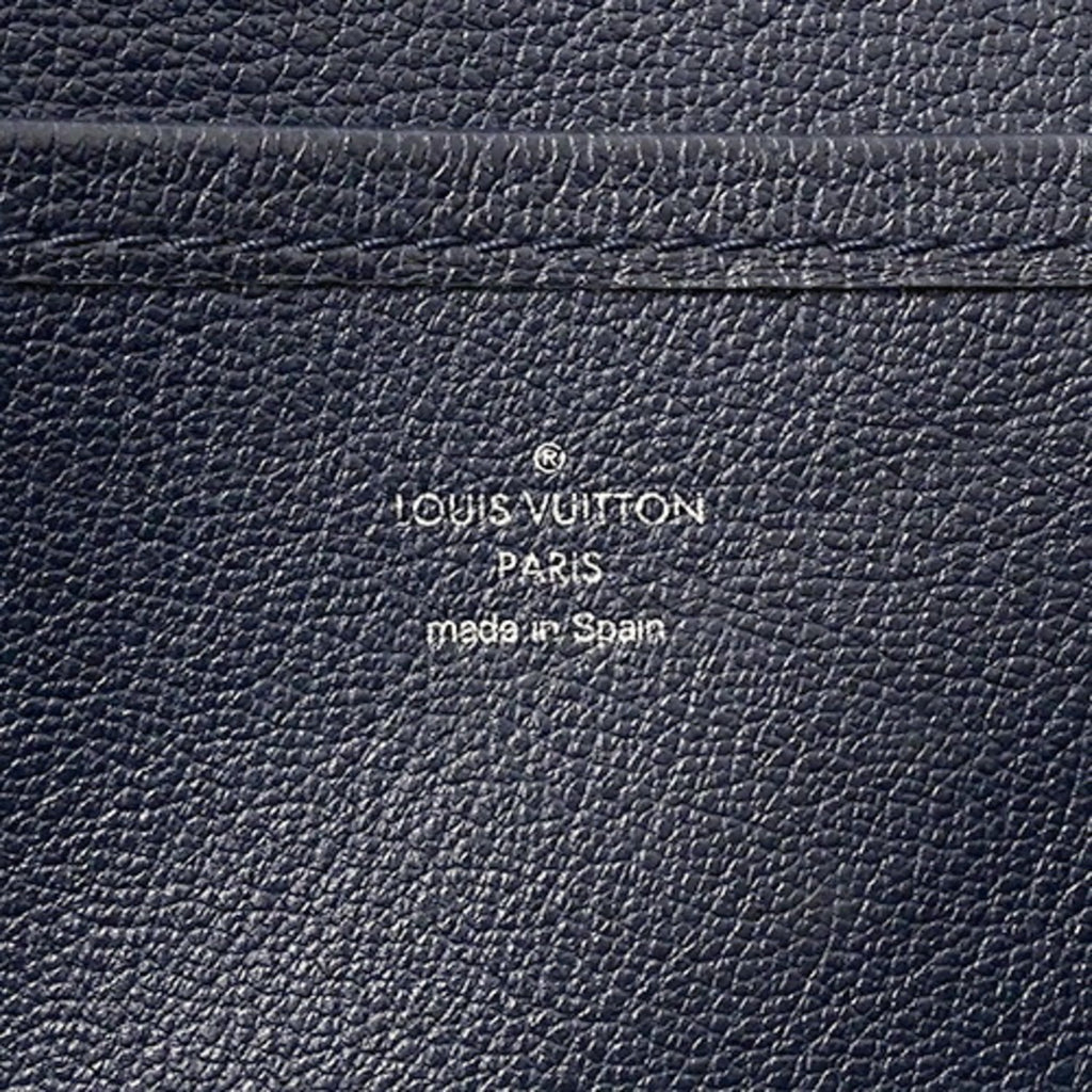 LOUIS VUITTON Bag Men's Tote Hippo Voyage NV Taurillon Leather Navy M53240