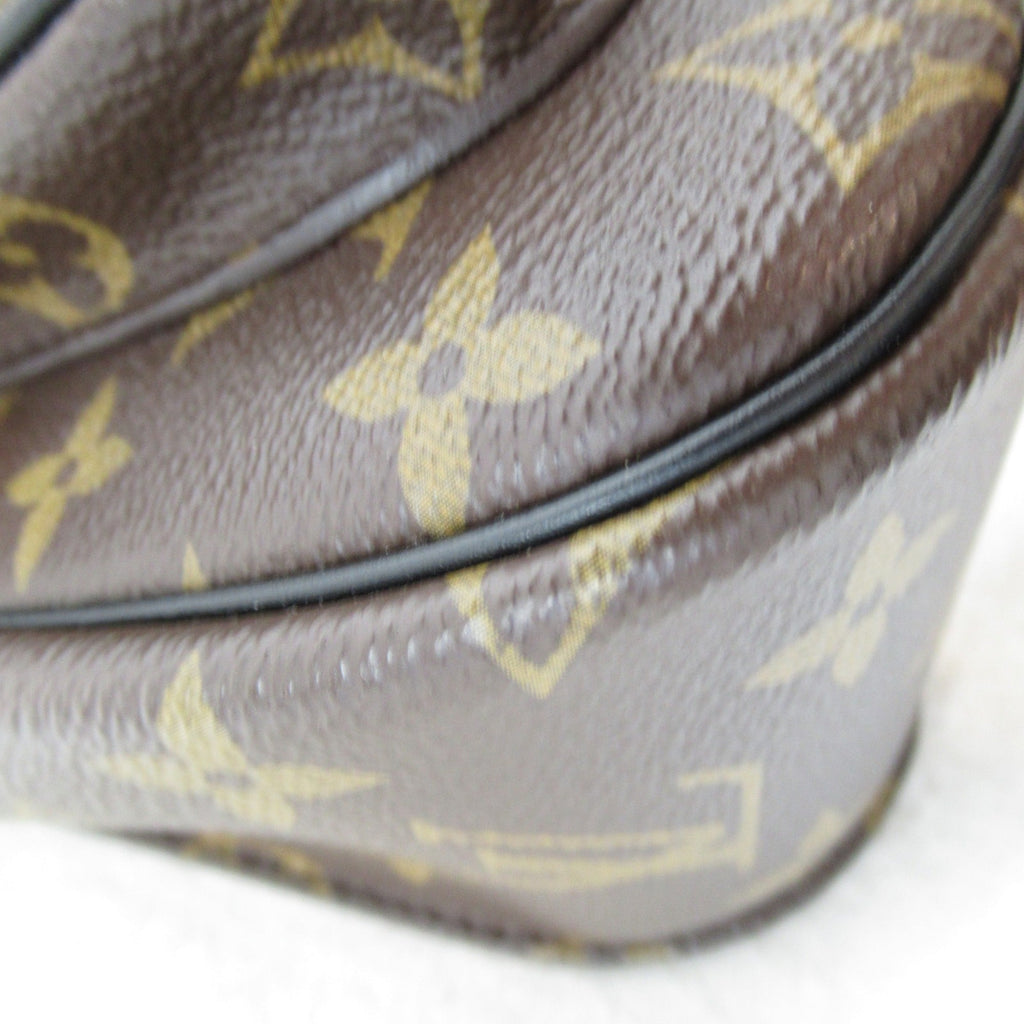 LOUIS VUITTON Passy Shoulder Bag Brown PVC coated canvas M45592