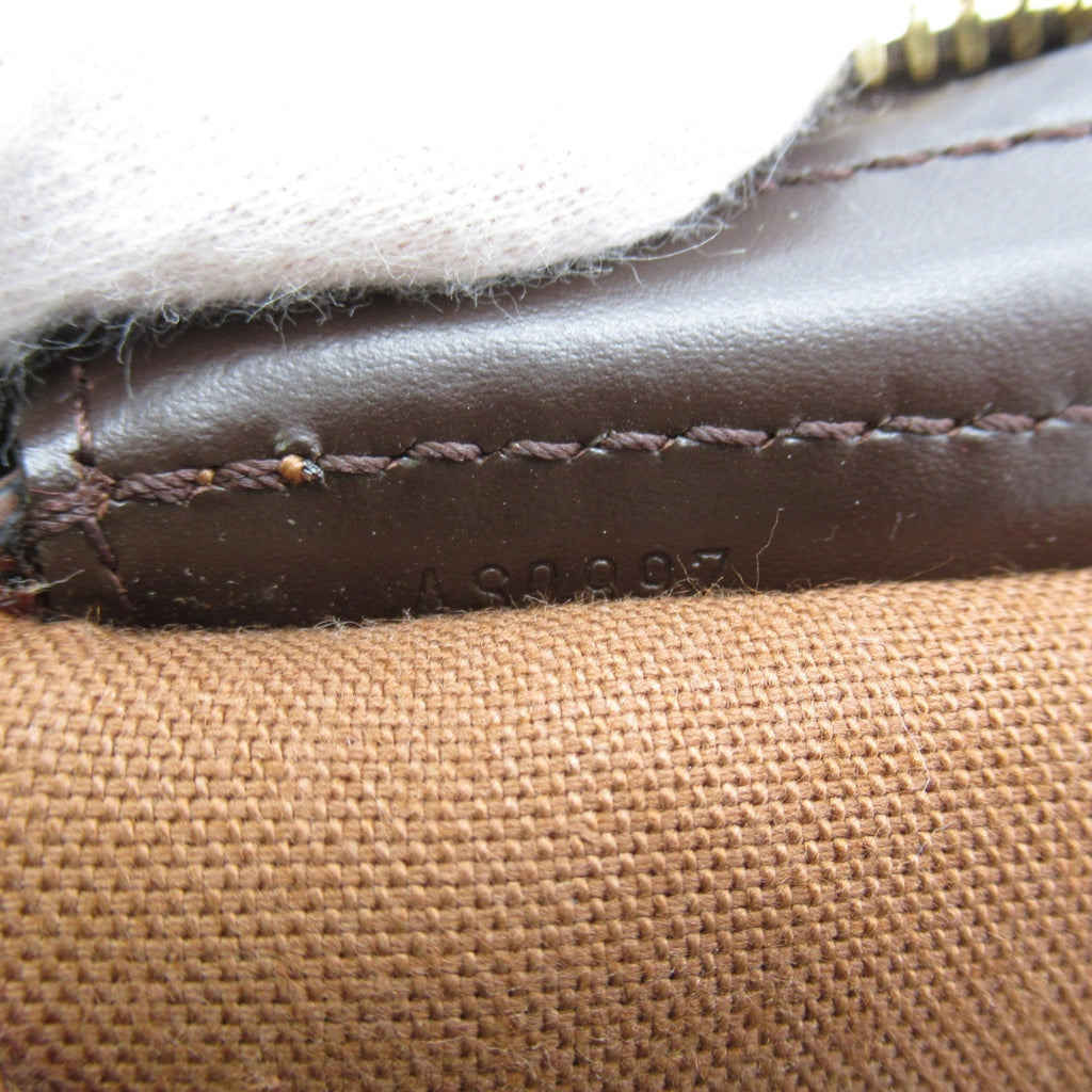 LOUIS VUITTON Chelsea Tote Bag Brown Ebene Damier PVC coated canvas N51119