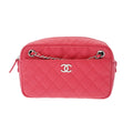 CHANEL Matelasse Chain Shoulder Sold Product Pink A91731 Women's Caviar Skin Bag