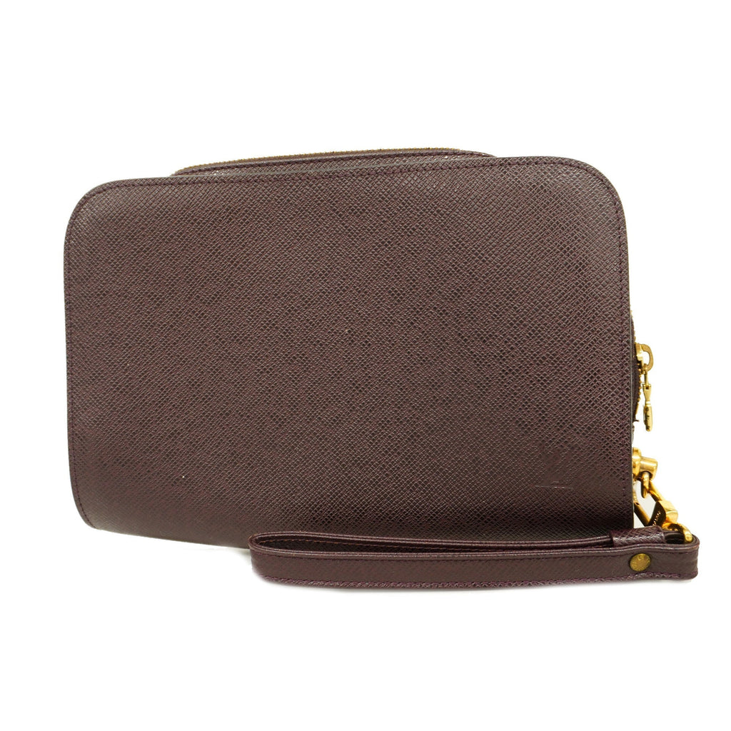 LOUIS VUITTONAuth  Taiga Baikal M30186 Men's Clutch Bag Acajou