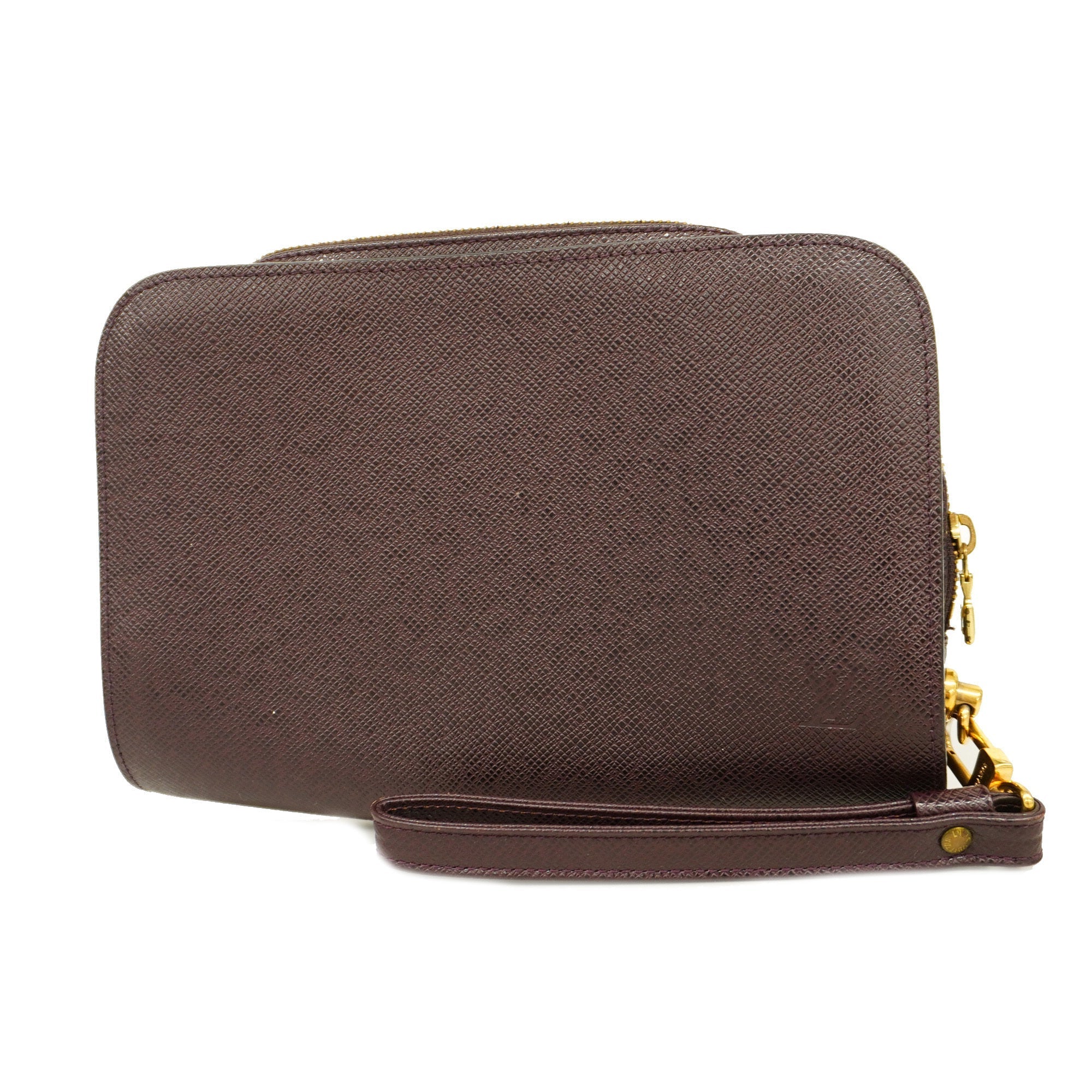 LOUIS VUITTONAuth  Taiga Baikal M30186 Men's Clutch Bag Acajou