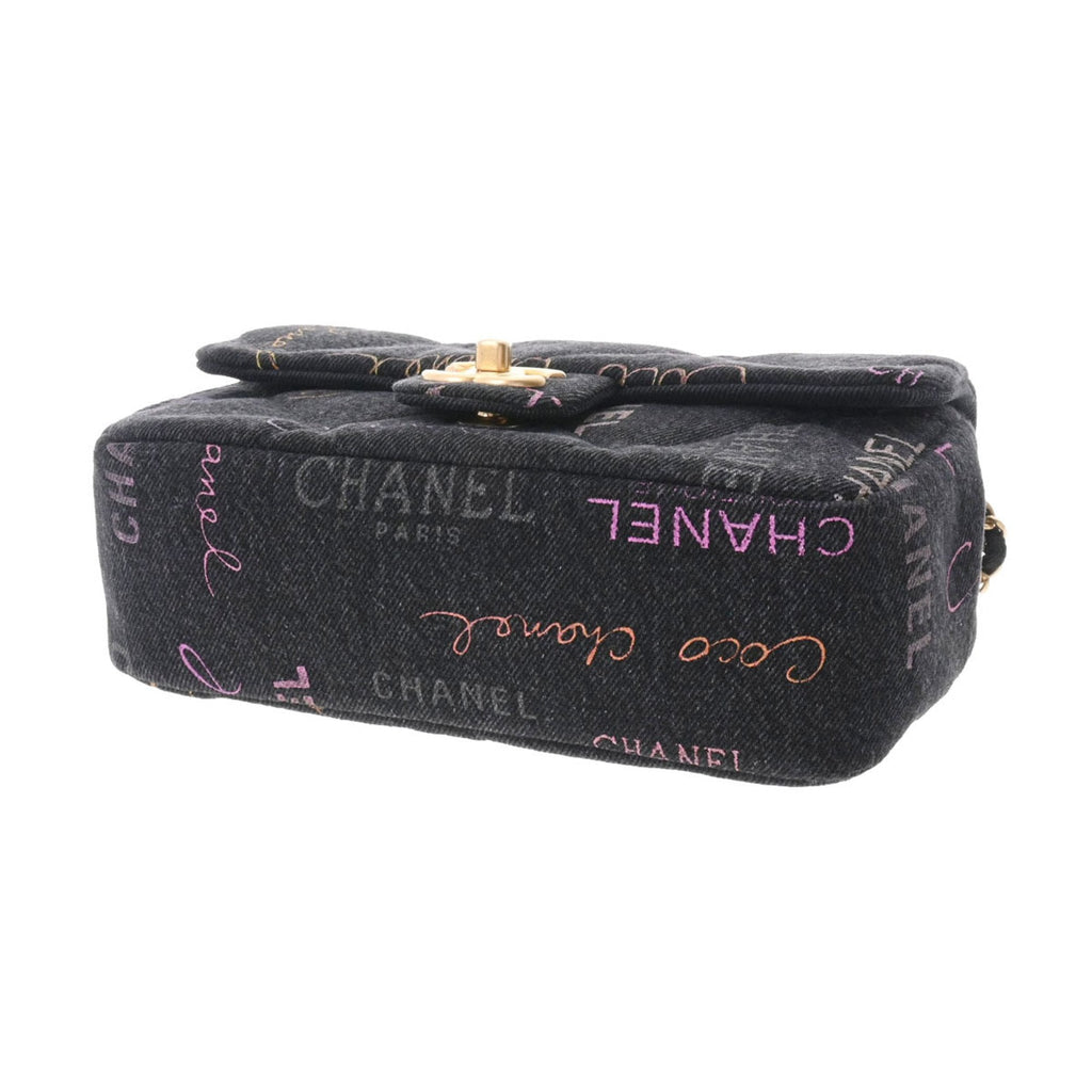 CHANEL Chain Shoulder Matelasse Black AS3134 Women's Bag