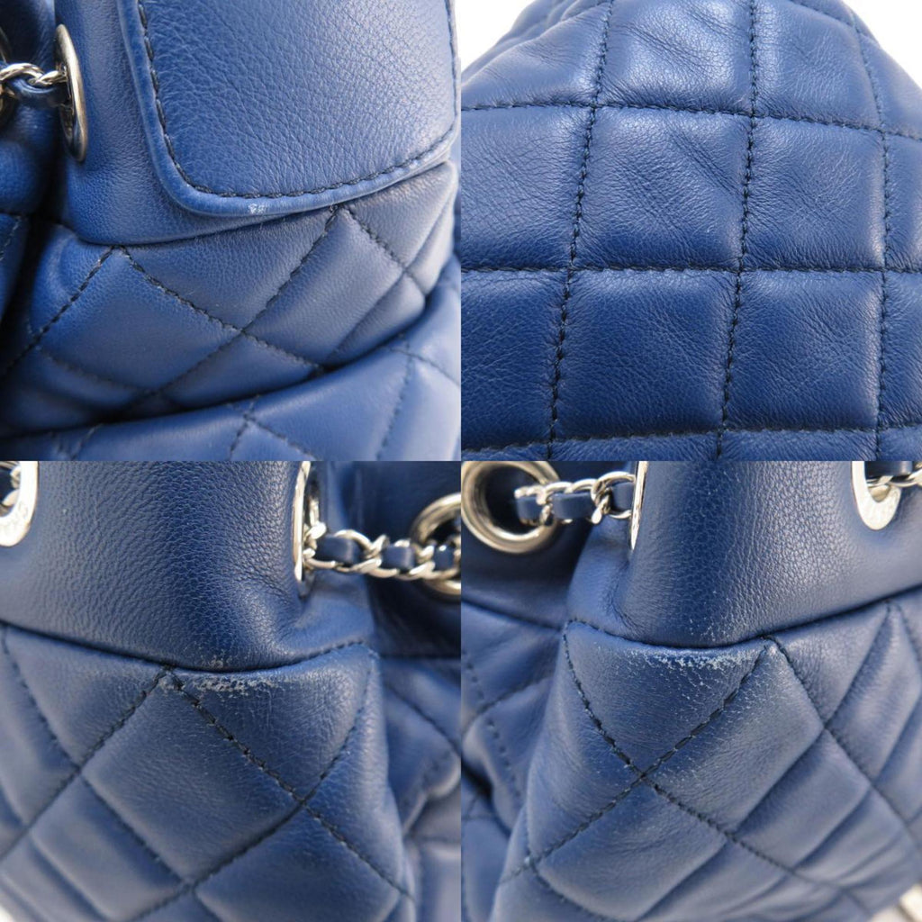 CHANEL matelasse handbag lambskin ladies