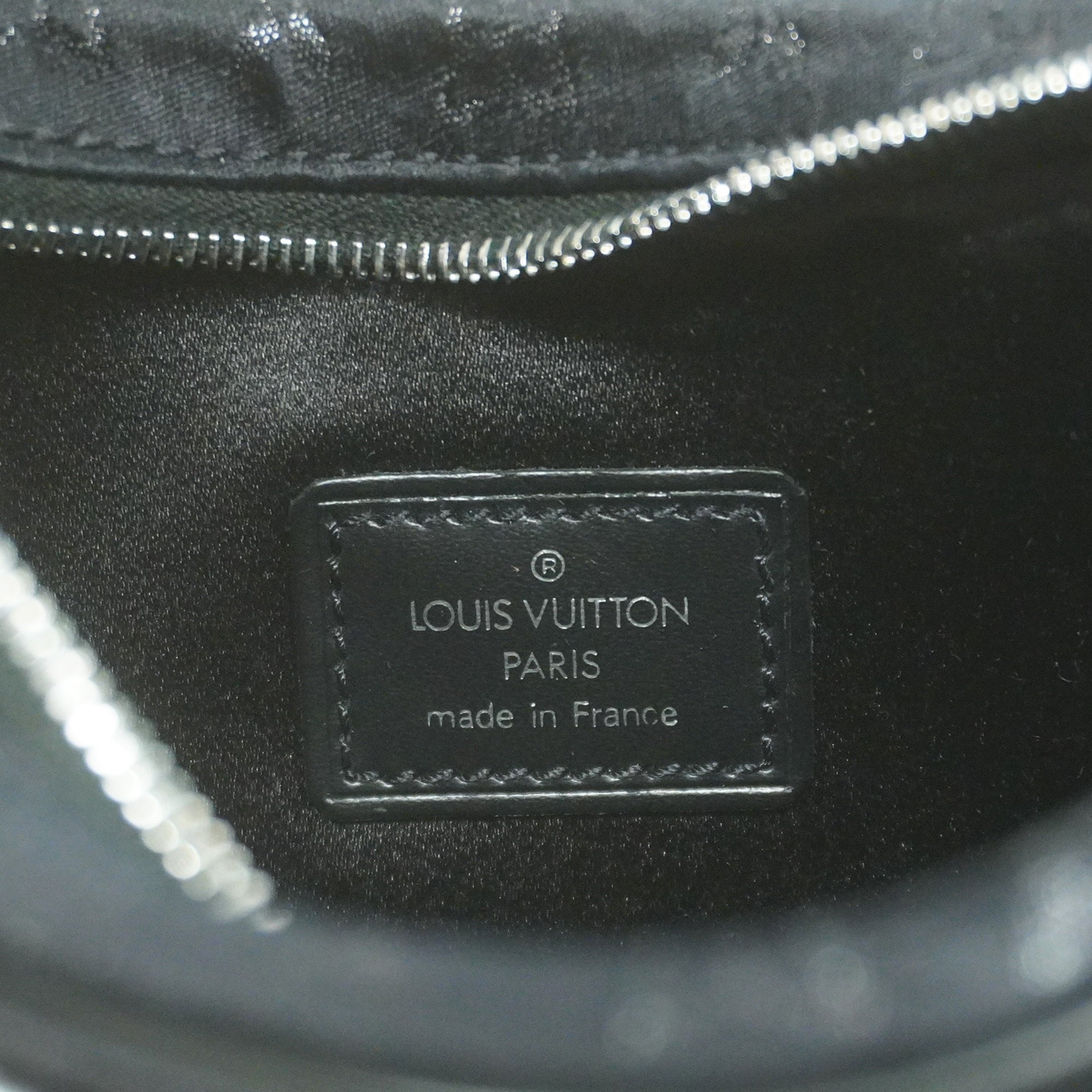 LOUIS VUITTONAuth  Monogram Satin Little Boulogne M92142 Women's Handbag Noir
