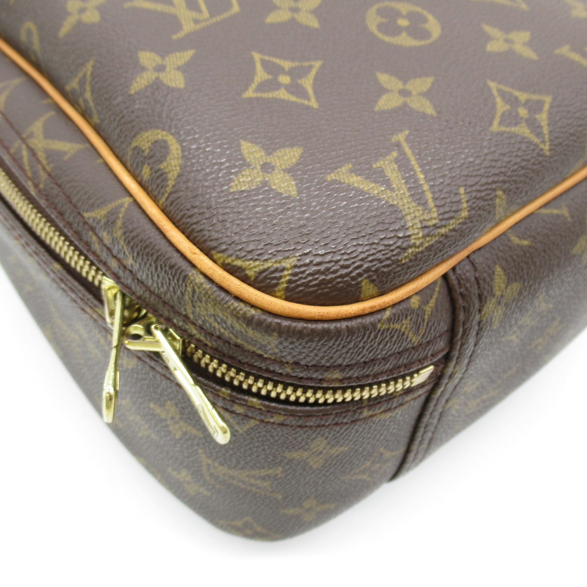 LOUIS VUITTON Excursion handbag Brown Monogram PVC coated canvas M41450