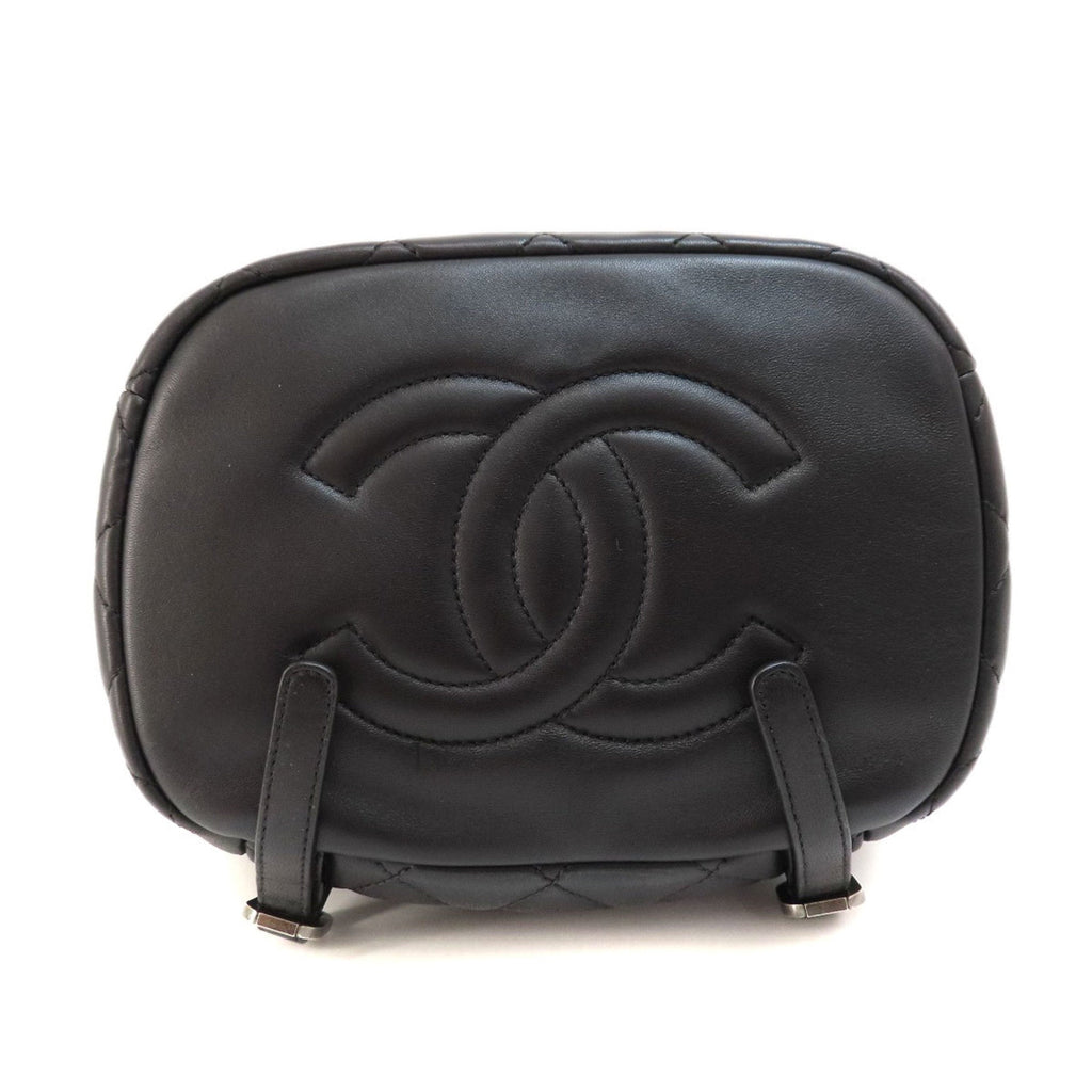CHANEL Matelasse Coco Mark Backpack/Daypack Lambskin Women's