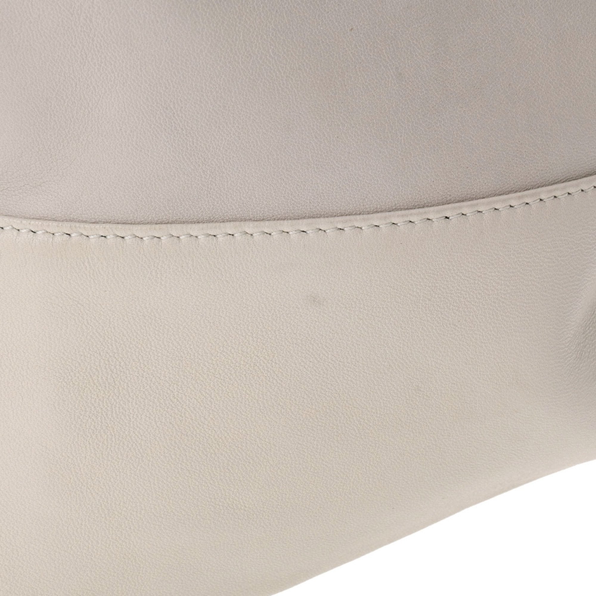 SAINT LAURENT Teddy Small Type Ivory Ladies Calf Shoulder Bag