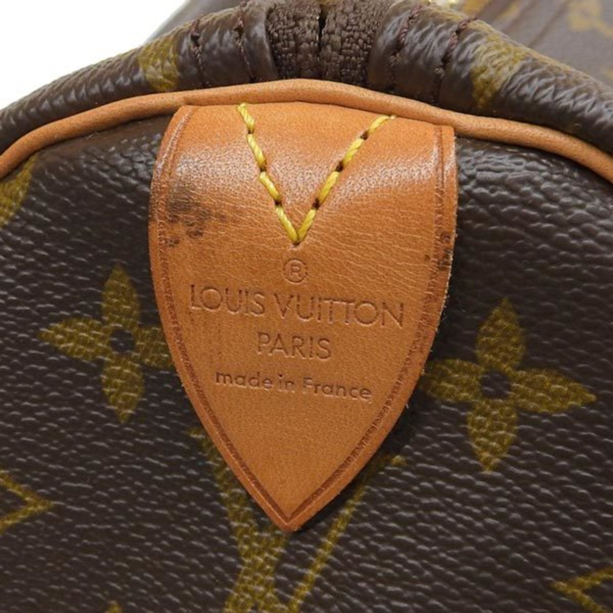 LOUIS VUITTON Monogram Keepall 60 Boston Bag Travel M41422 Brown Women's