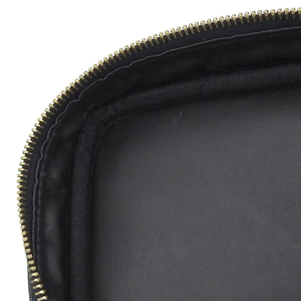 CHANEL Coco Mark Vanity Bag Black No. 7 A01998