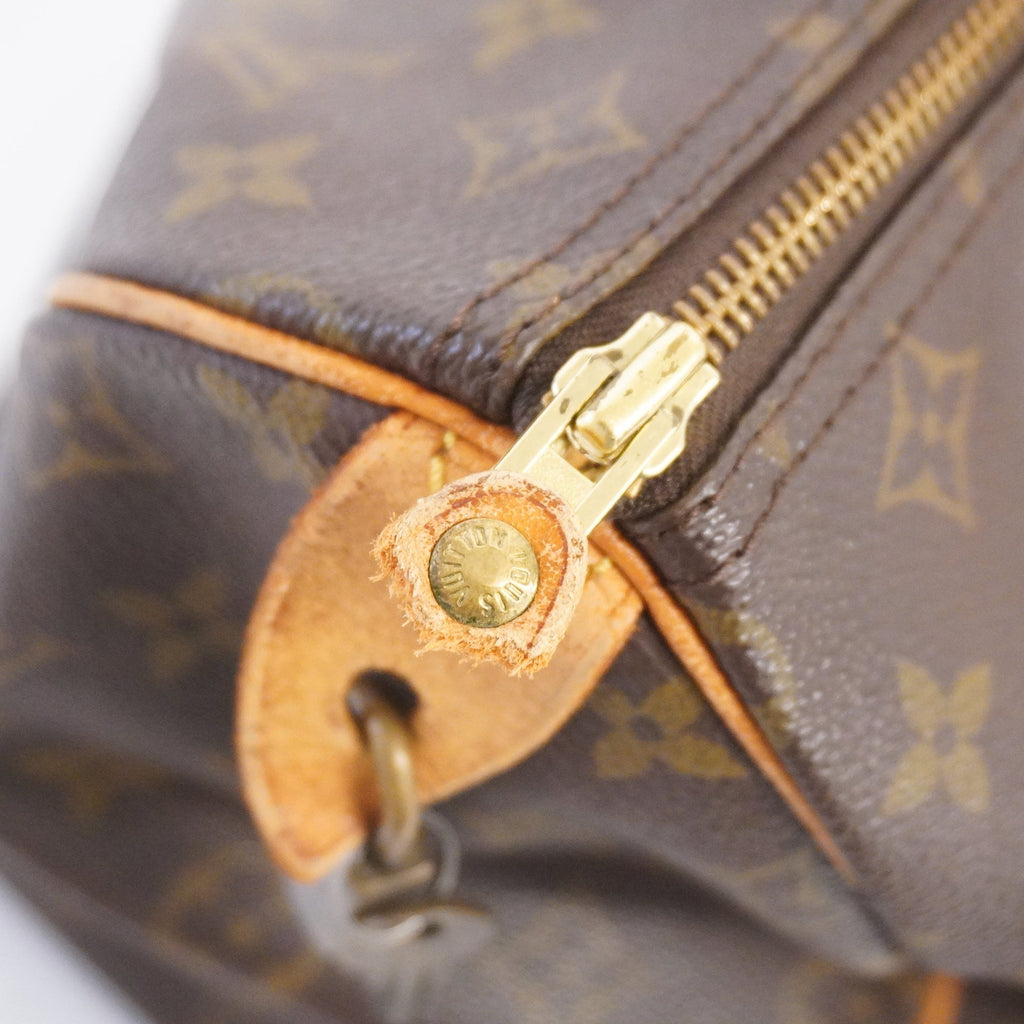 LOUIS VUITTONAuth  Monogram Speedy 30 M41108 Women's Handbag