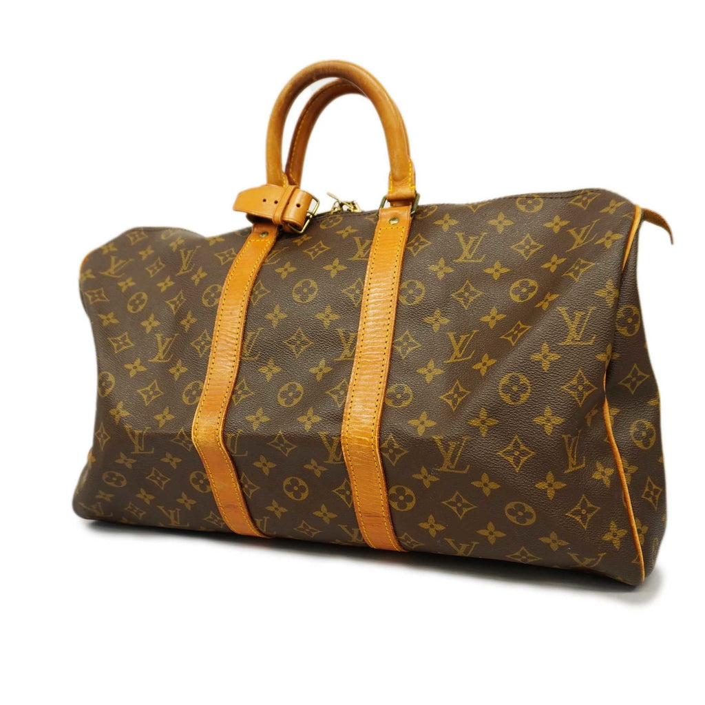 LOUIS VUITTONAuth  Monogram Keepall 45 M41428 Boston Bag