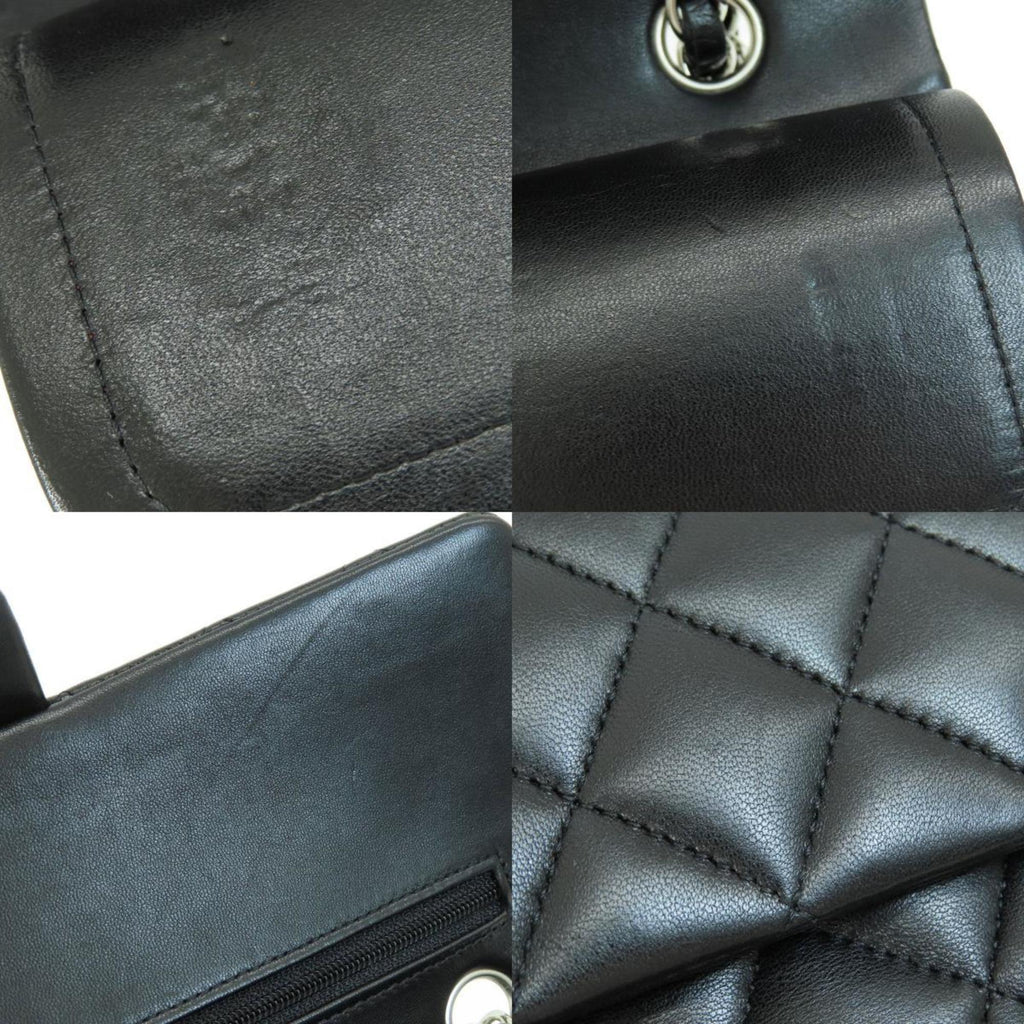 CHANEL Chain Shoulder Matelasse Bag Lambskin Women's