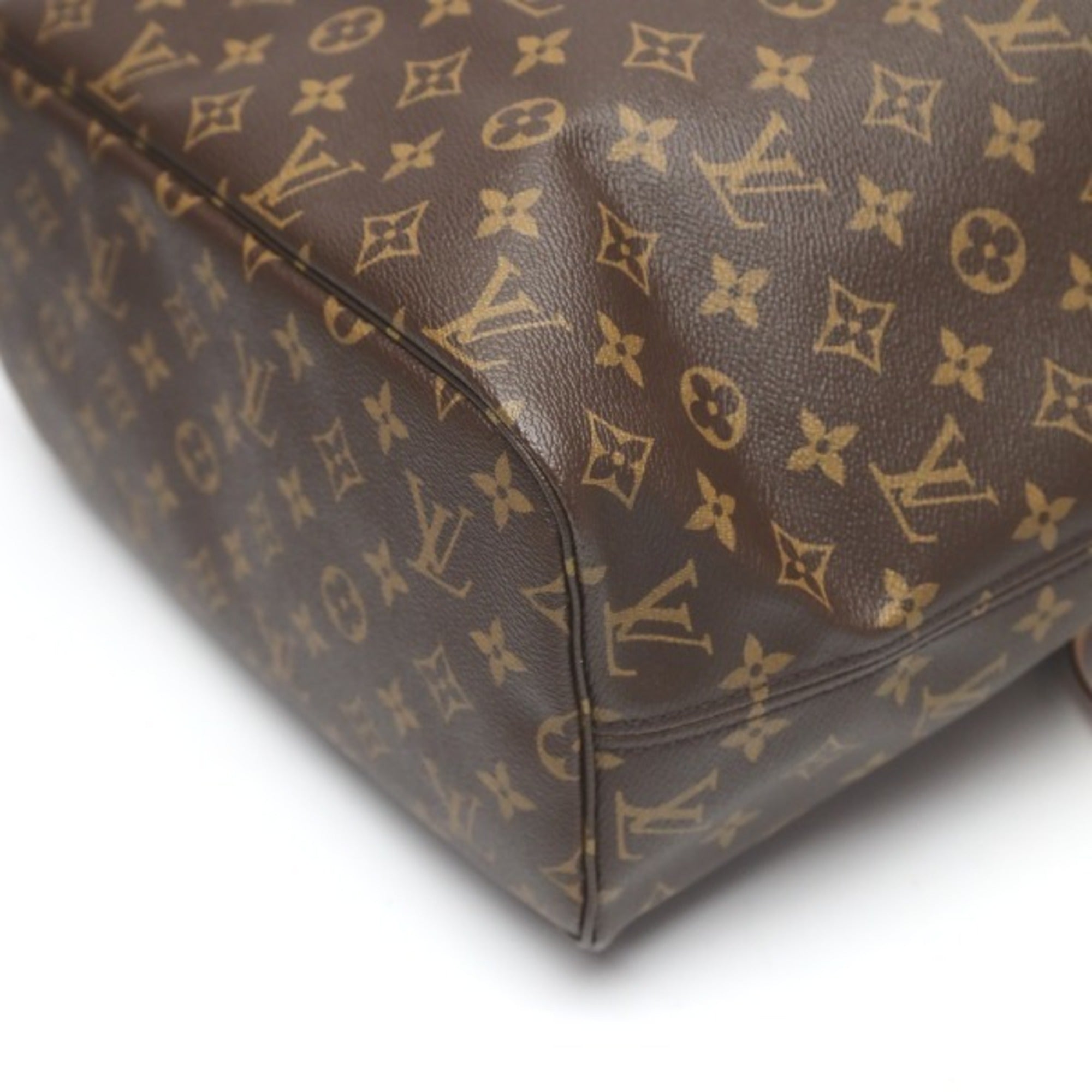 LOUIS VUITTON Neverfull MM Monogram M41178  Pivoine Tote Bag LV