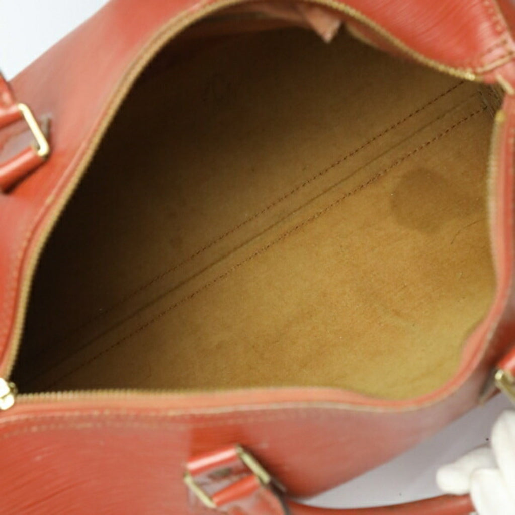 LOUIS VUITTON Speedy 35 Epi Travel Bag M42993  Kenyan Brown Boston LV