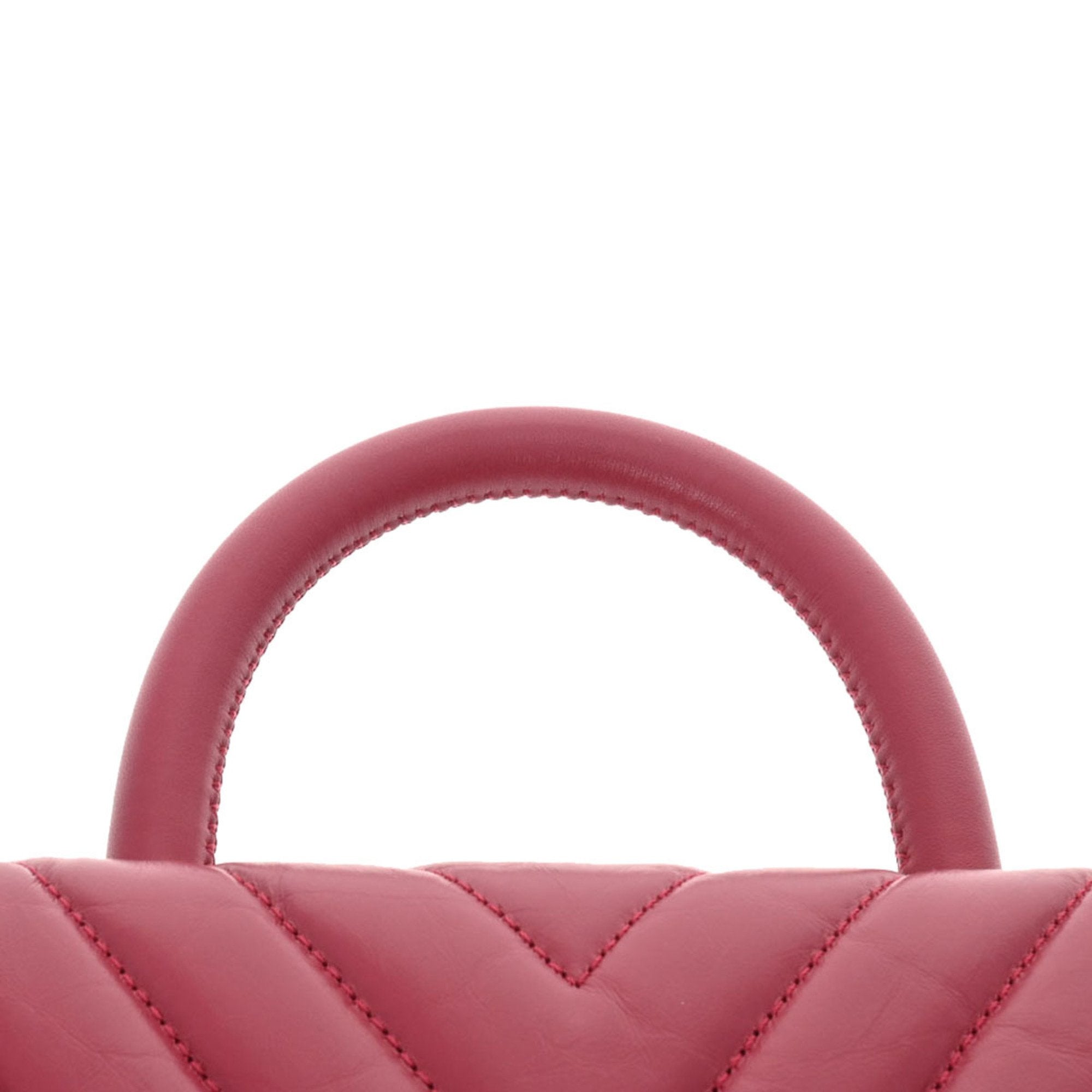 CHANEL V Stitch XS Bordeaux A92990 Ladies Calf Bag